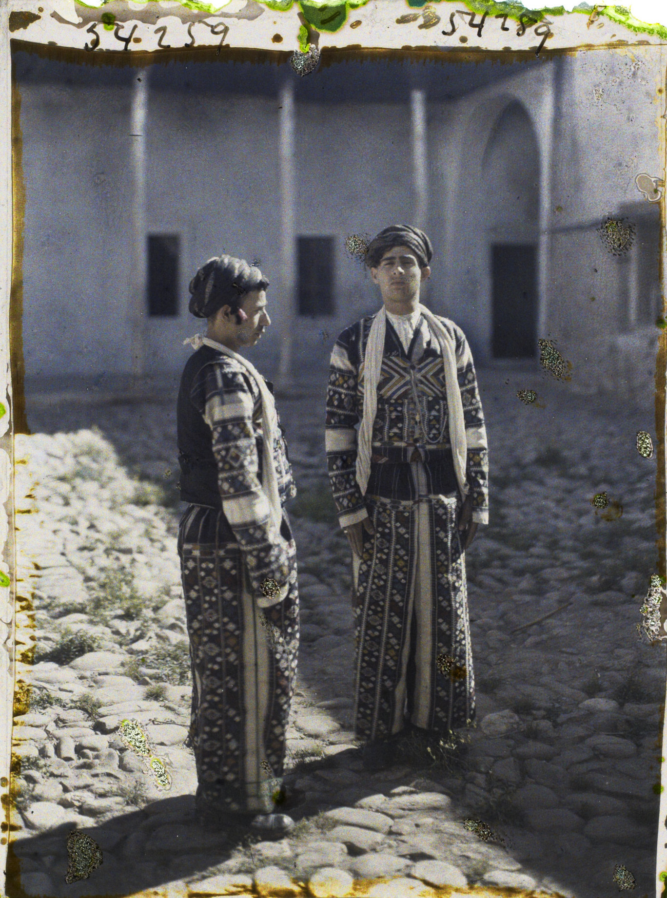 Захо, иракские курды, 1927 год, автор Фредерик Гадмер (автохром)