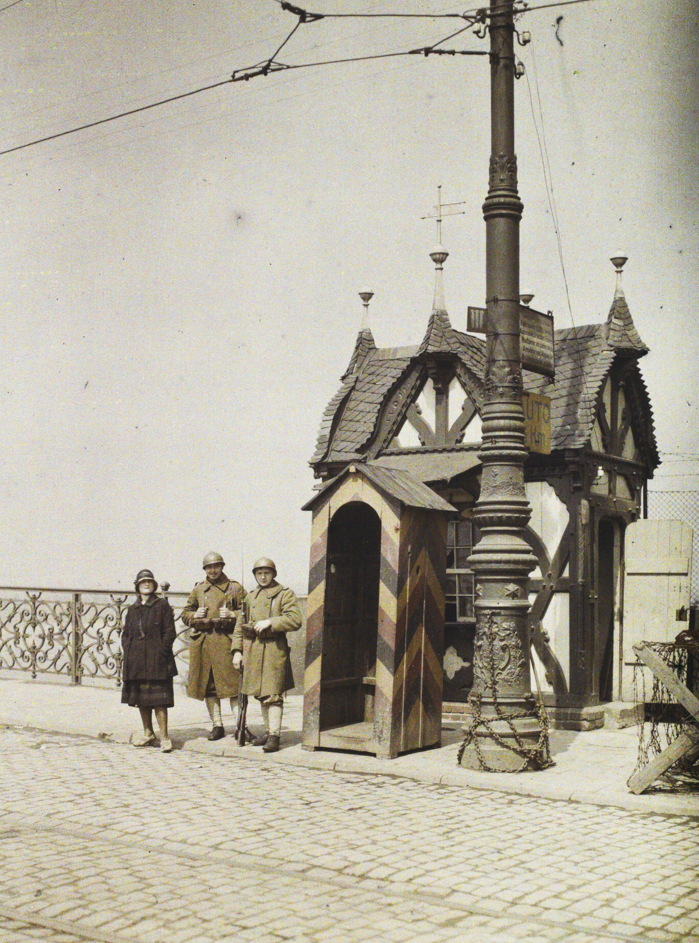 Дюссендорф, Германия, 1921 год, автор Фредерик Гадмер (автохром)