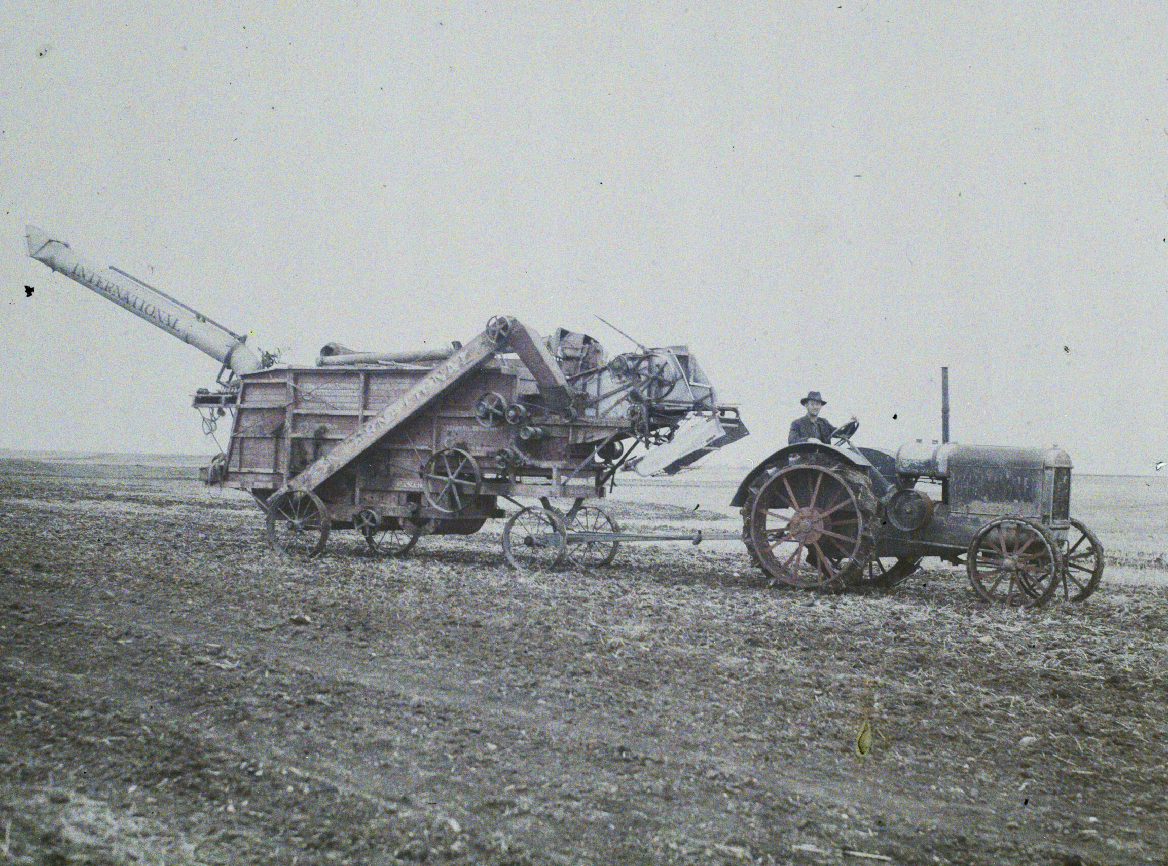Гравелбург, Канада, 1926 год, автор Фредерик Гадмер (2) (автохром)