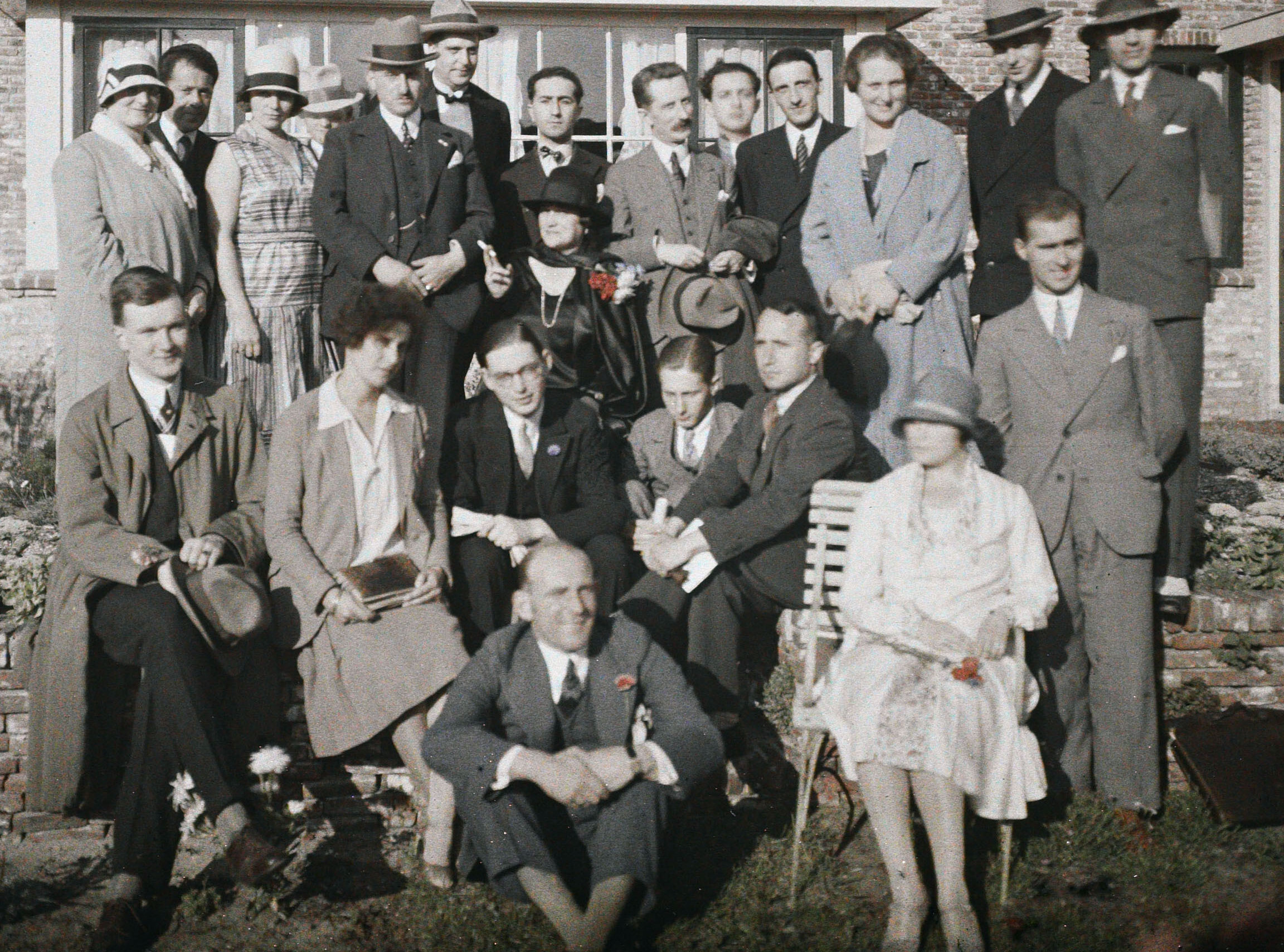 Гаага, Нидерланды, 1929 год, автор Стефан Пассе (автохром)