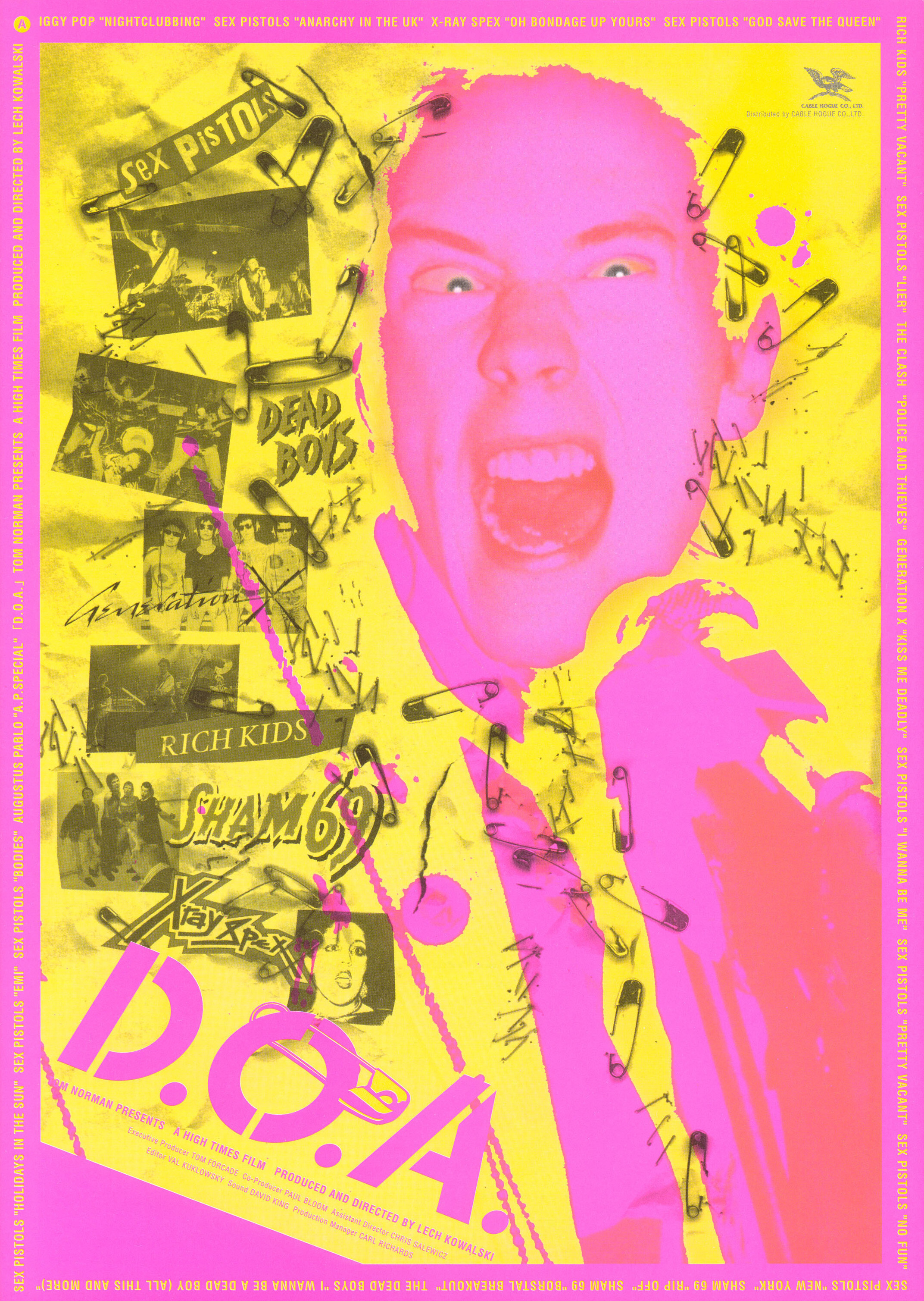 Живые или мёртвые (D.O.A. A Rite of Passage, 1980), режиссёр Лех Ковальски, японский постер к фильму, 1981 год (1)