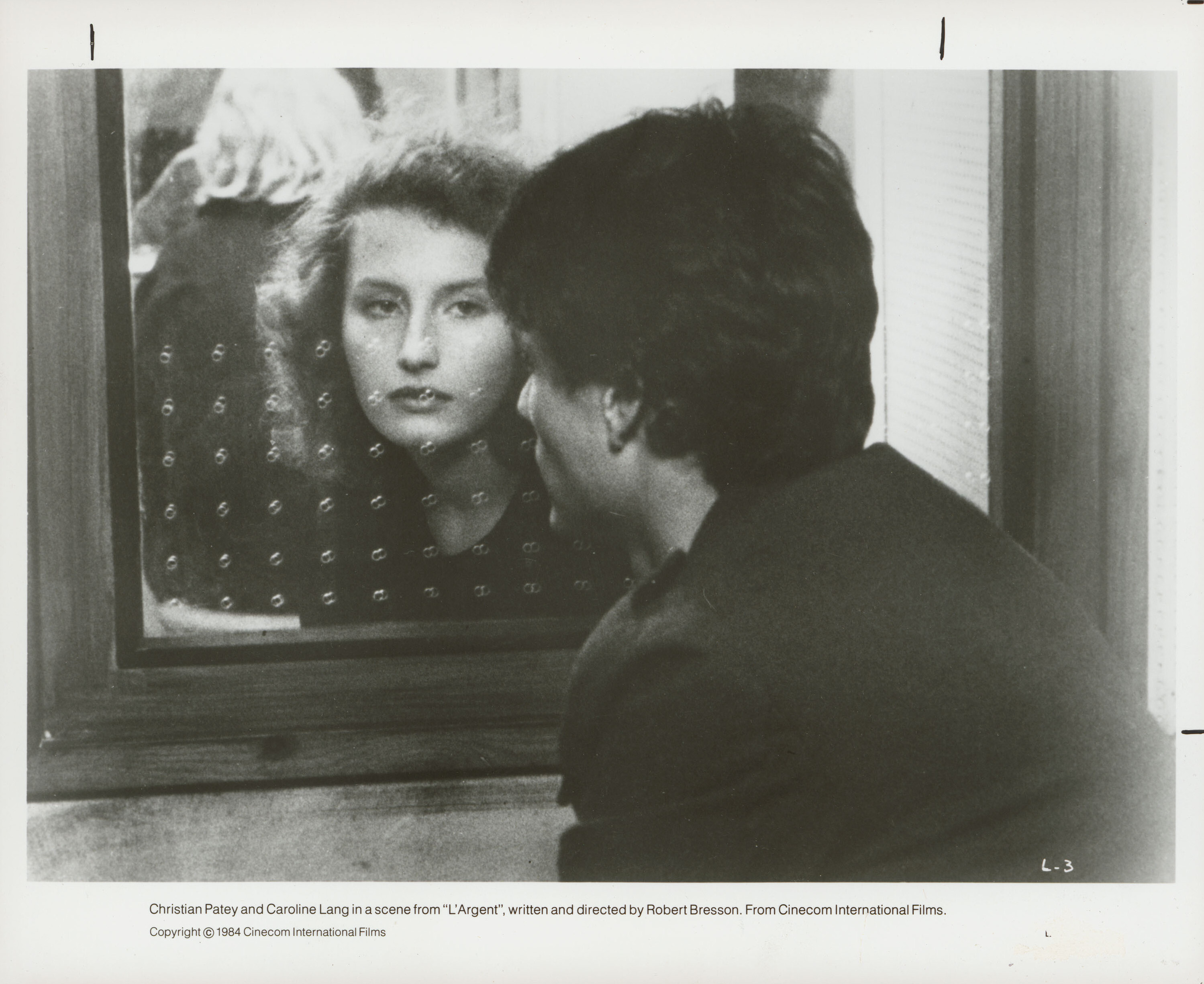 Деньги ( L' Argent, 1983), режиссёр Робер Брессон, американский постер к фильму, 1983 год