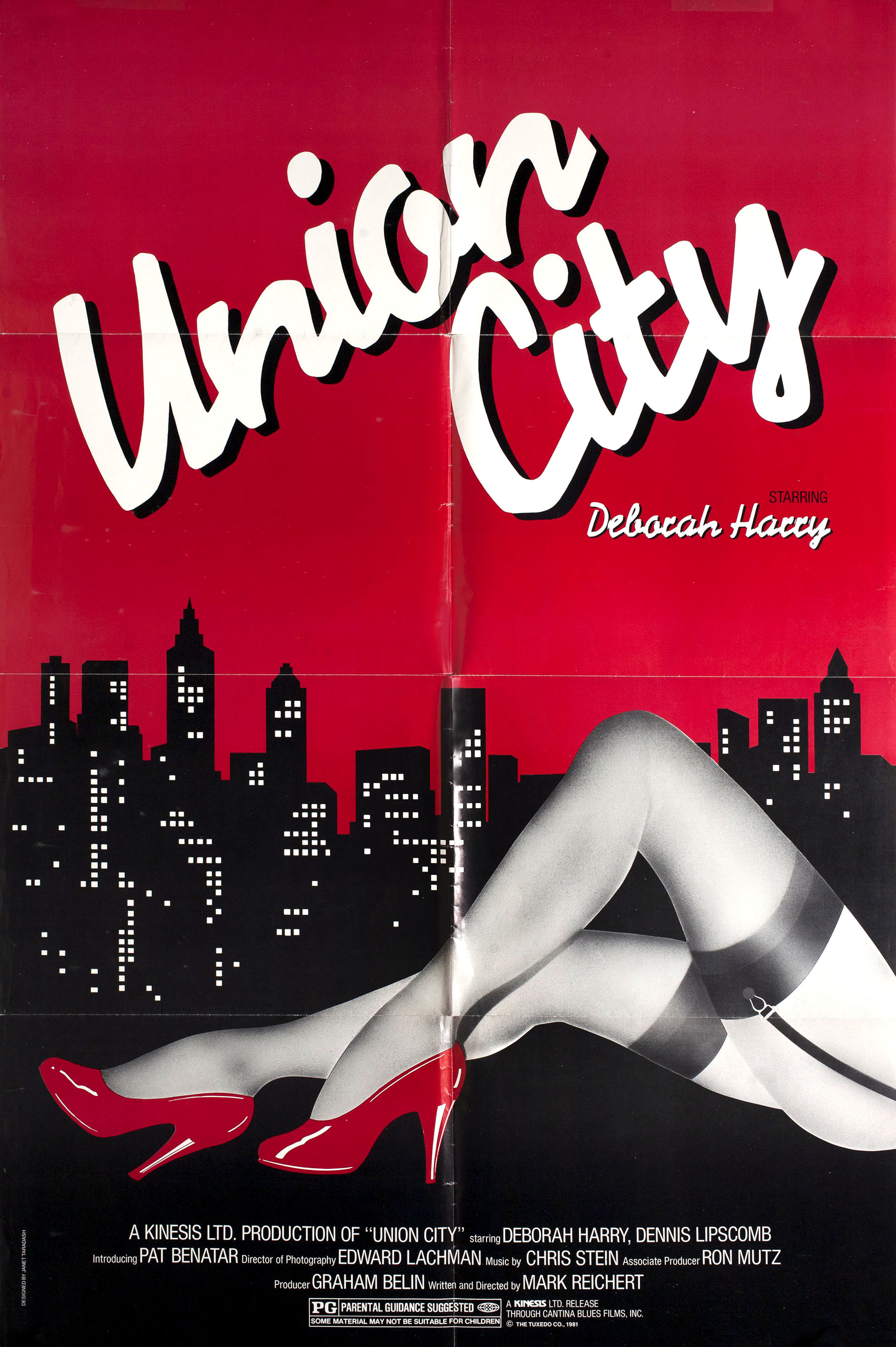 Юнион-Сити (Union City, 1980), режиссёр Маркус Райхерт, американский постер к фильму, 1981 год (1)