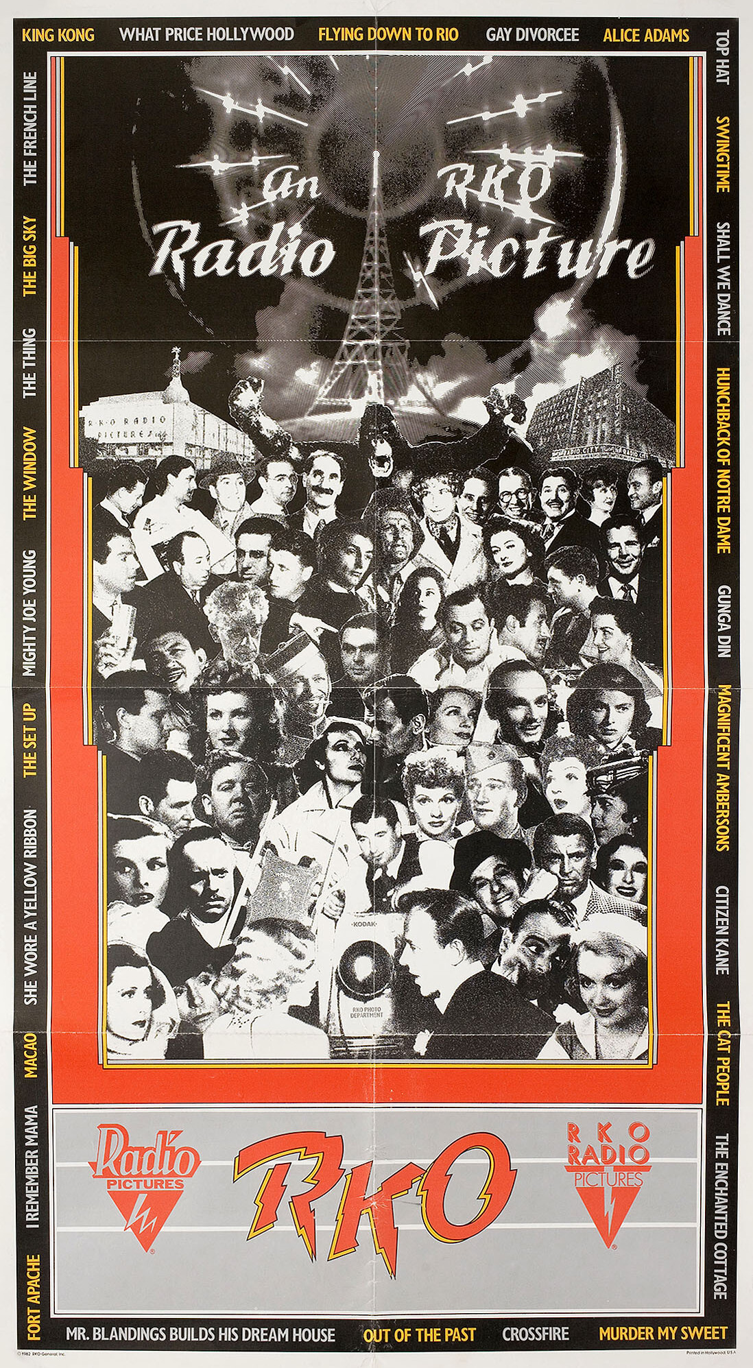 RKO Pictures, постер, 1982 год