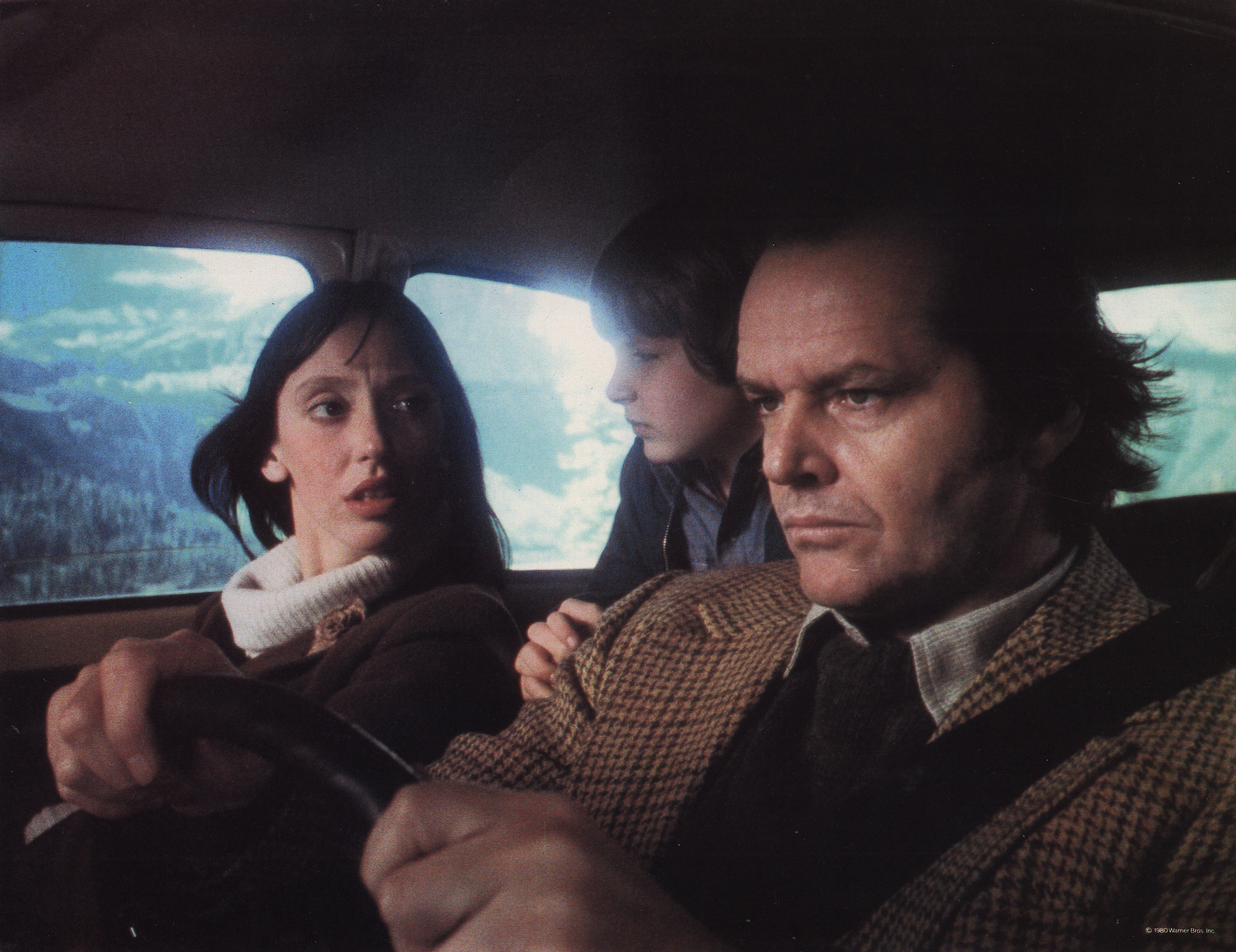 Сияние (The Shining, 1980), режиссёр Стэнли Кубрик, американский постер к фильму, 1980 год (9)