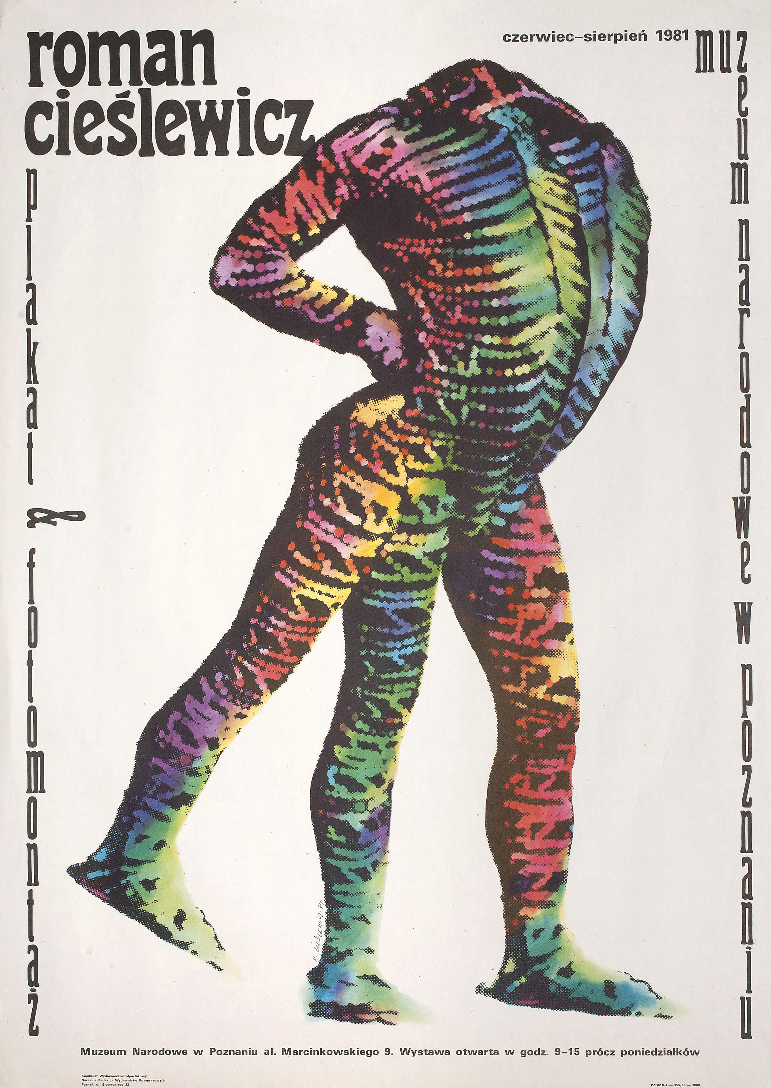 Роман Чеслевич, польский постер, 1981 год