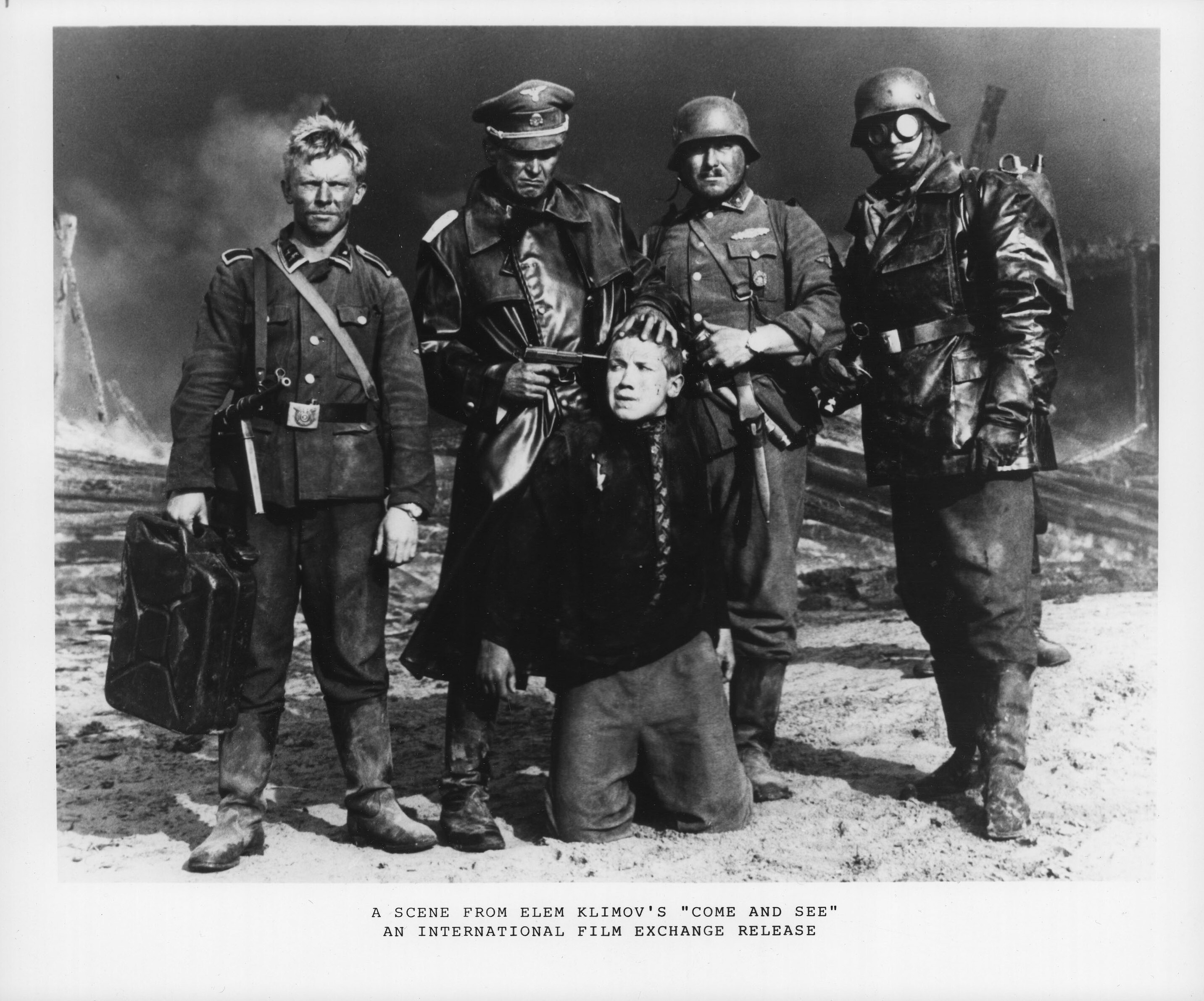 Иди и смотри (Come and See, 1985), режиссёр Элем Климов, американский постер к фильму, 1985 год