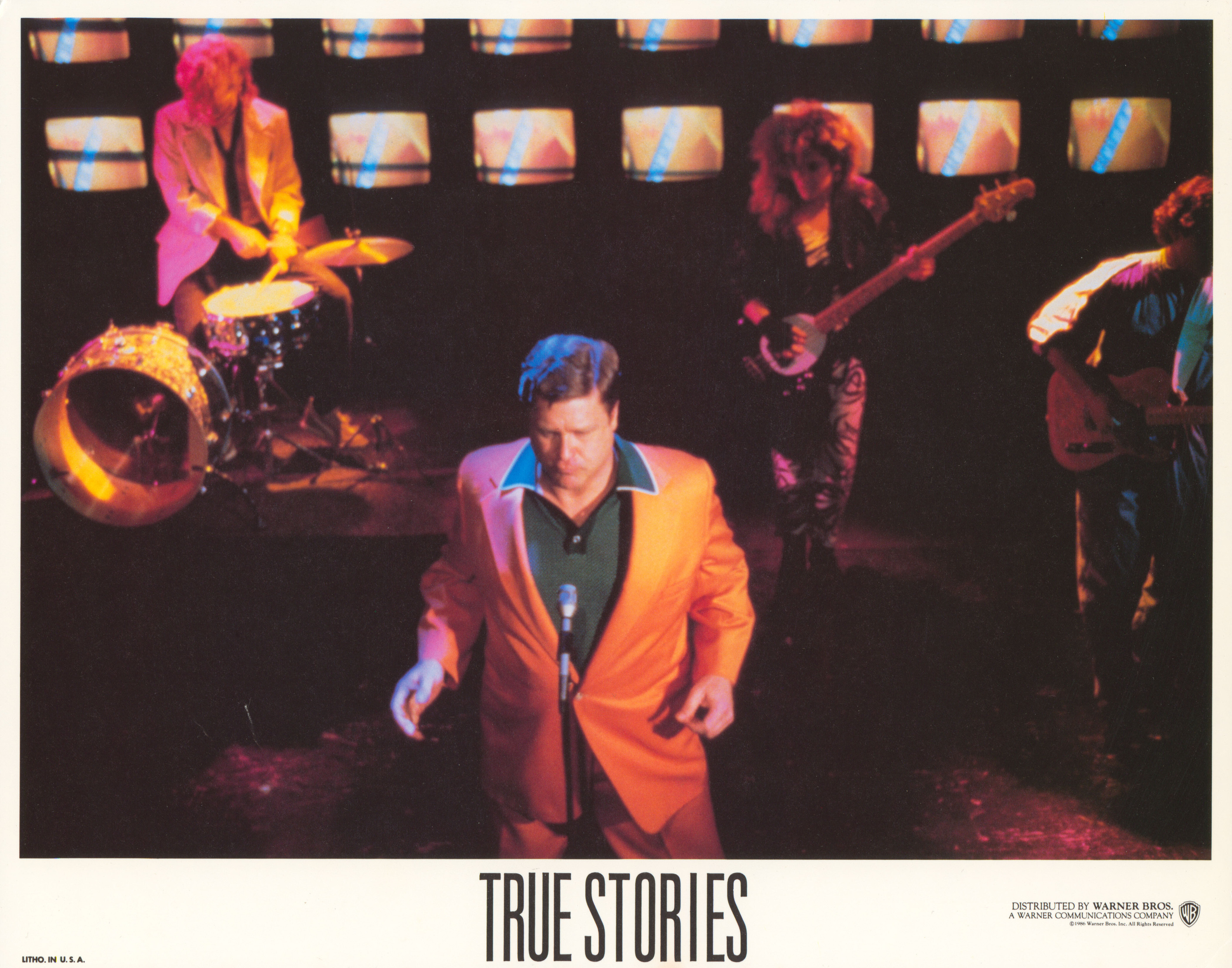 Правдивые истории (True Stories, 1986), режиссёр Дэвид Бирн, американский постер к фильму, 1986 год (7)