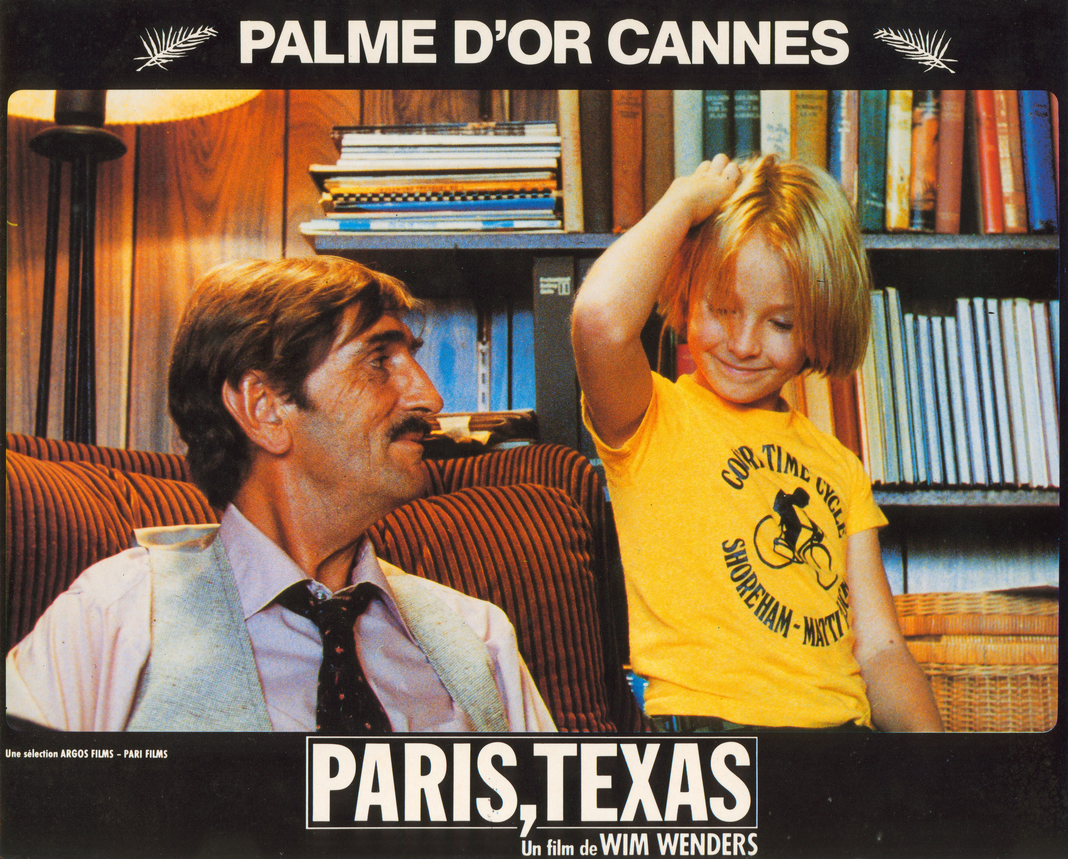 Париж, Техас (Paris, Texas, 1984), режиссёр Вим Вендерс, французский постер к фильму, 1984 год