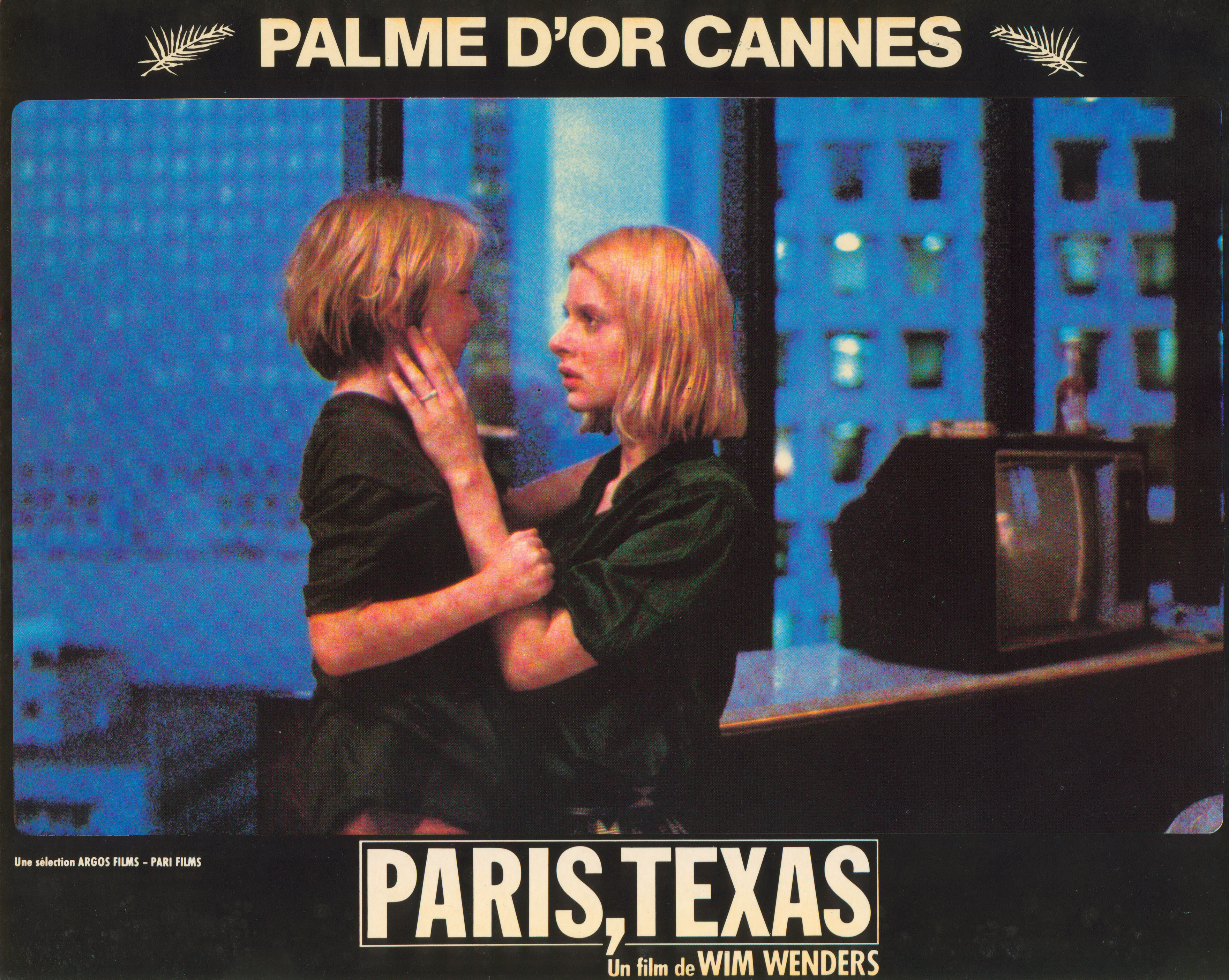 Париж, Техас (Paris, Texas, 1984), режиссёр Вим Вендерс, французский постер к фильму, 1984 год (7)