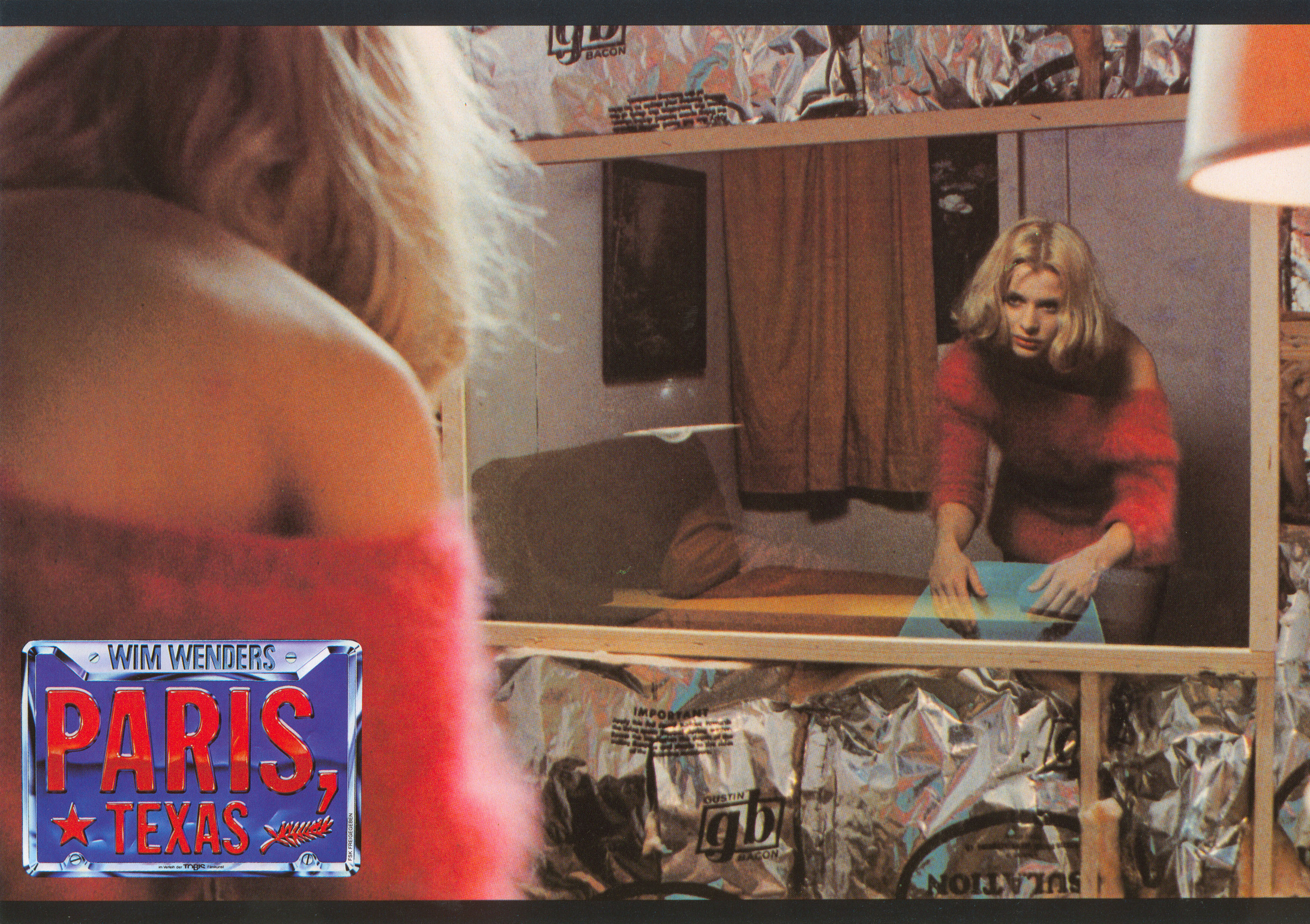 Париж, Техас (Paris, Texas, 1984), режиссёр Вим Вендерс, немецкий (ФРГ) постер к фильму, 1984 год (3)