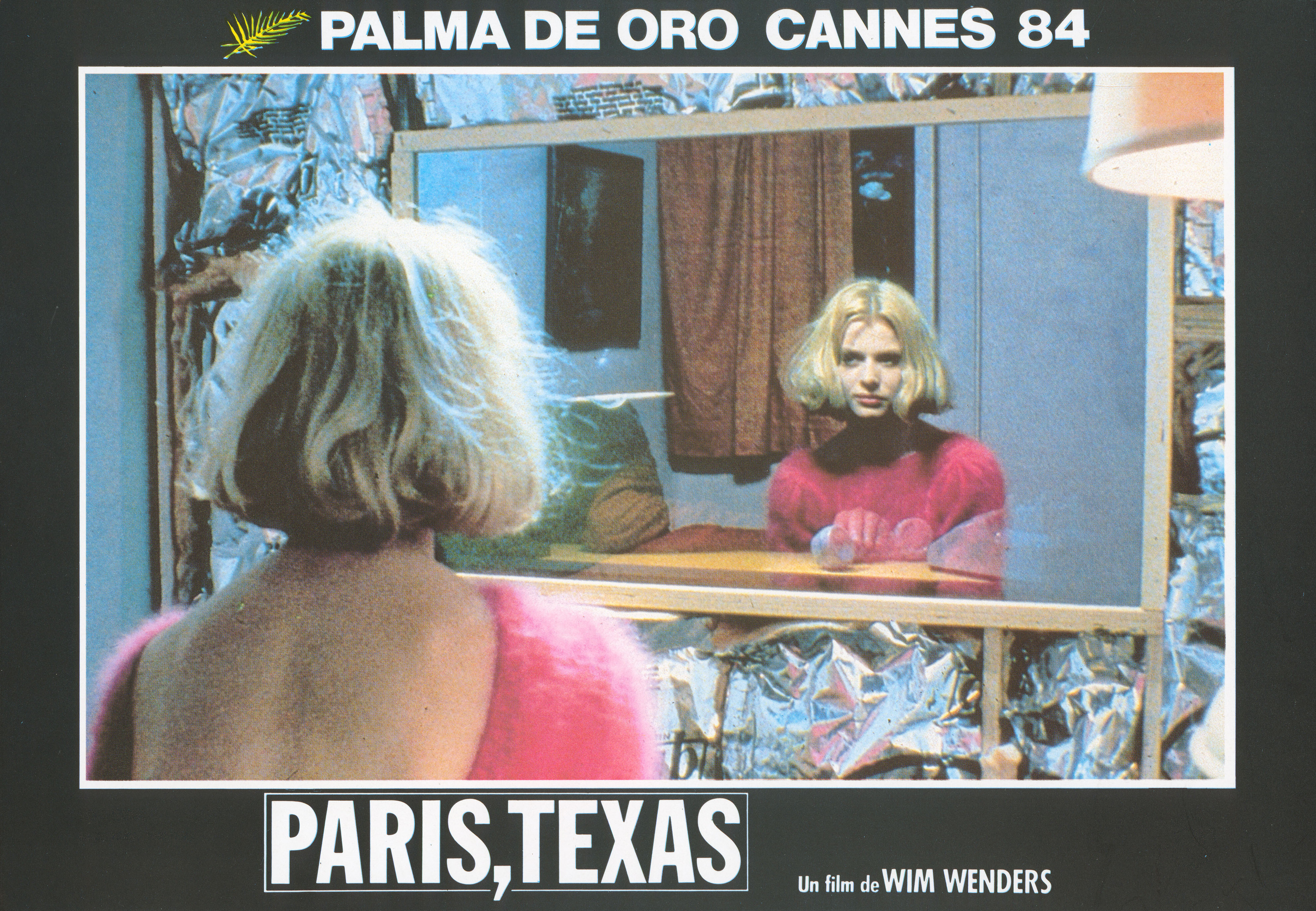 Париж, Техас (Paris, Texas, 1984), режиссёр Вим Вендерс, испанский постер к фильму, 1984 год (2)