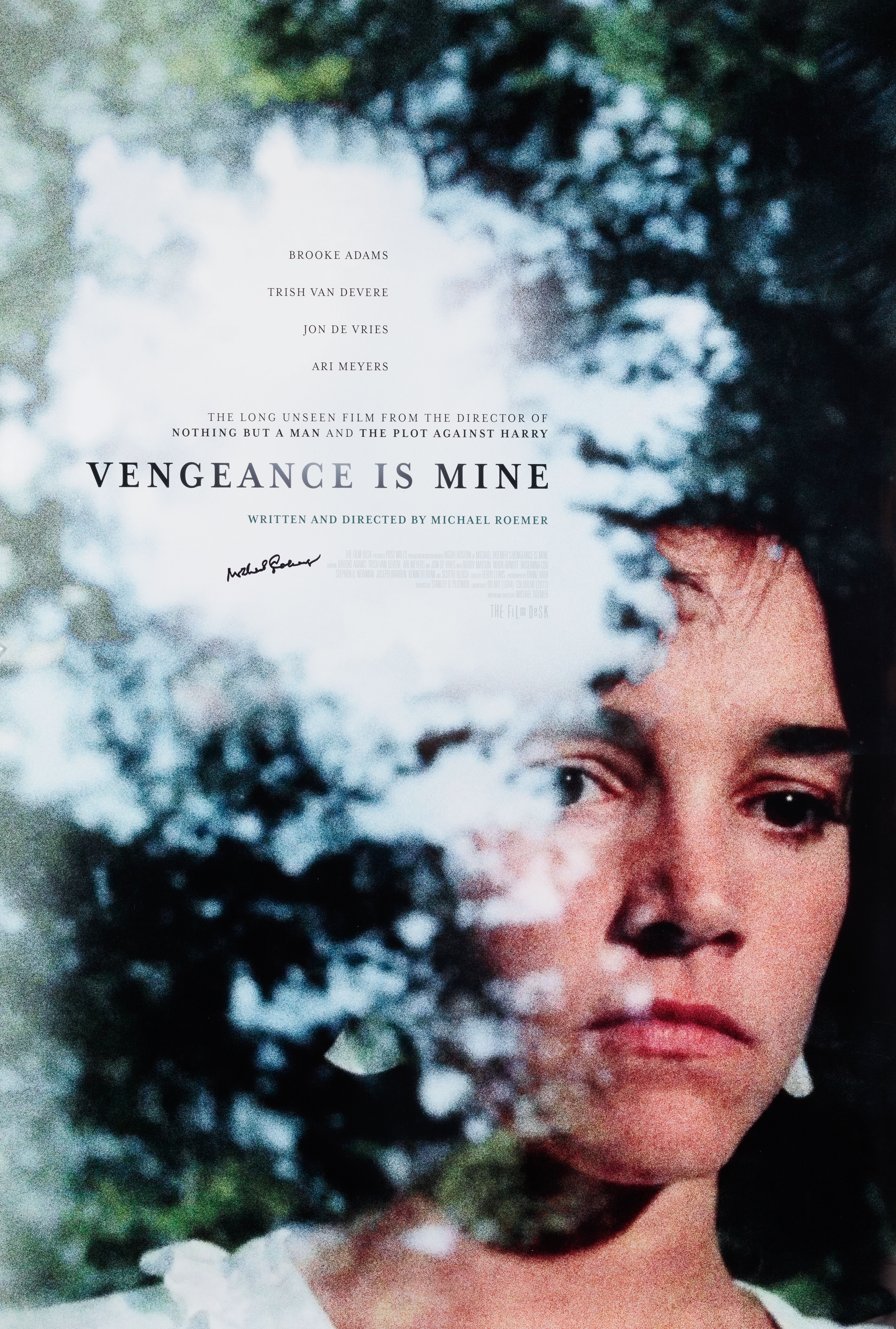 Моя месть (Vengeance is Mine, 1984), режиссёр Майкл Ремер, американский постер к фильму, автор Брэндон Шефер, 2022 год (2)