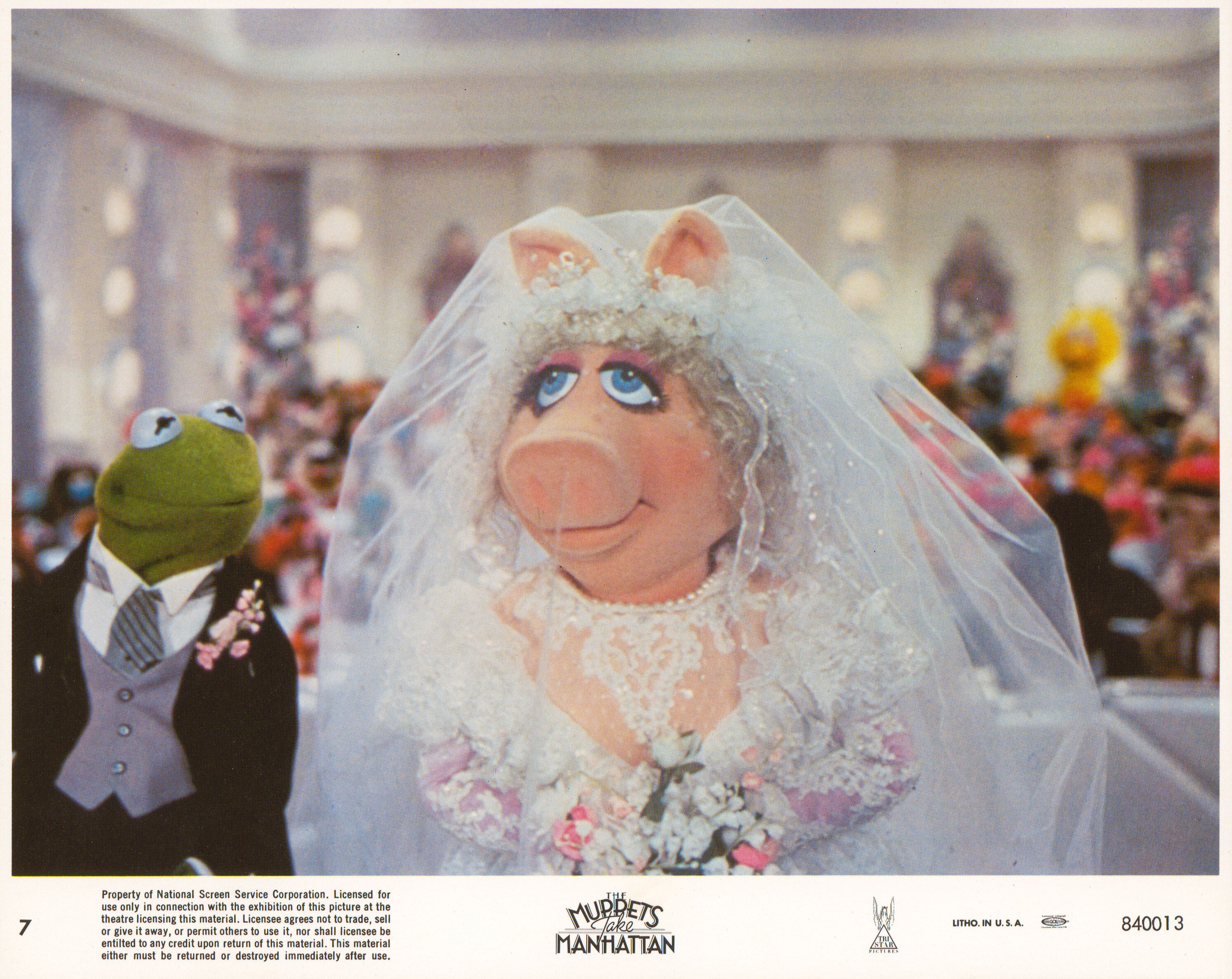 Маппеты на Манхэттене (The Muppets Take Manhattan, 1984), режиссёр Фрэнк Оз, американский постер к фильму, 1984 год (8)