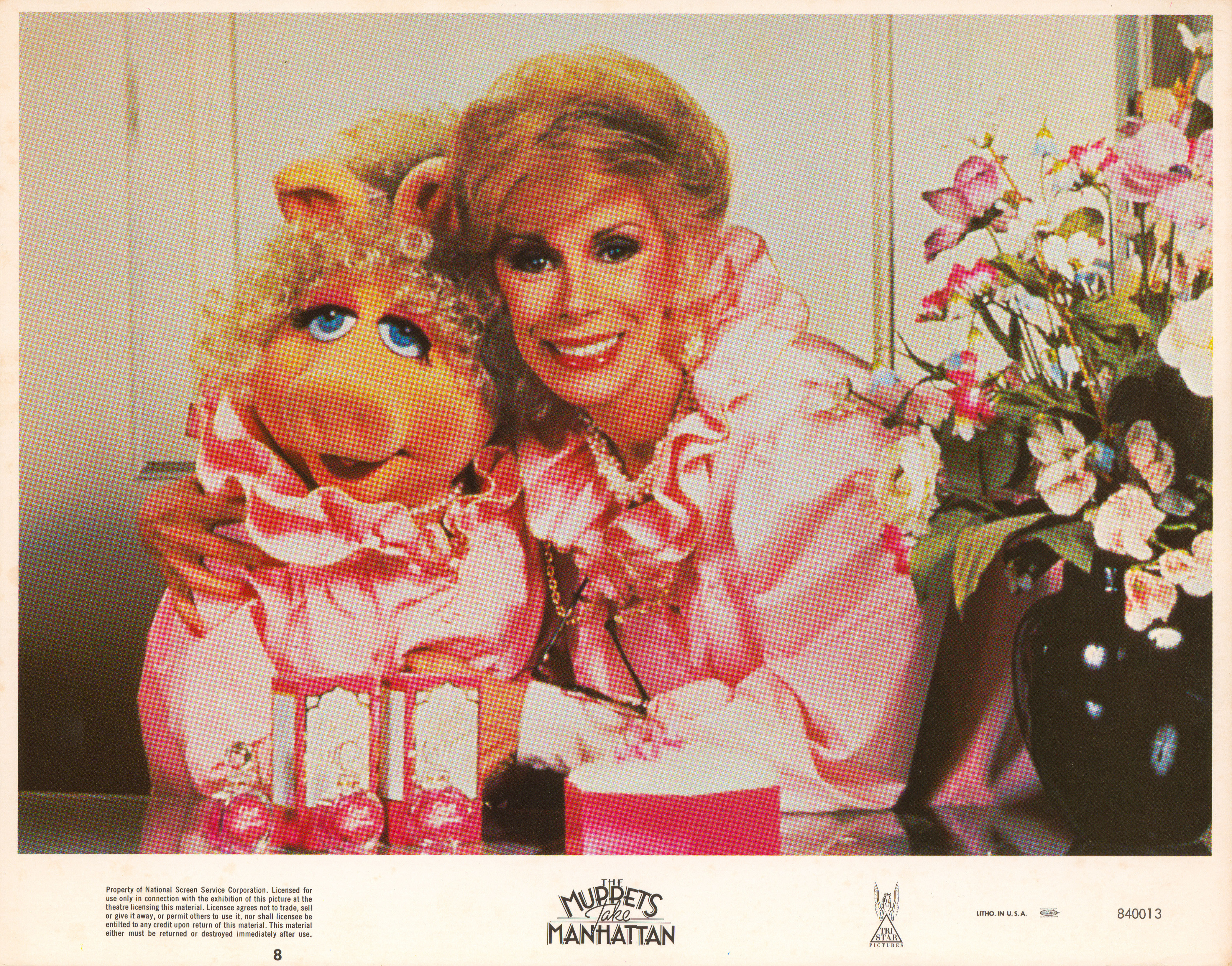 Маппеты на Манхэттене (The Muppets Take Manhattan, 1984), режиссёр Фрэнк Оз, американский постер к фильму, 1984 год (3)