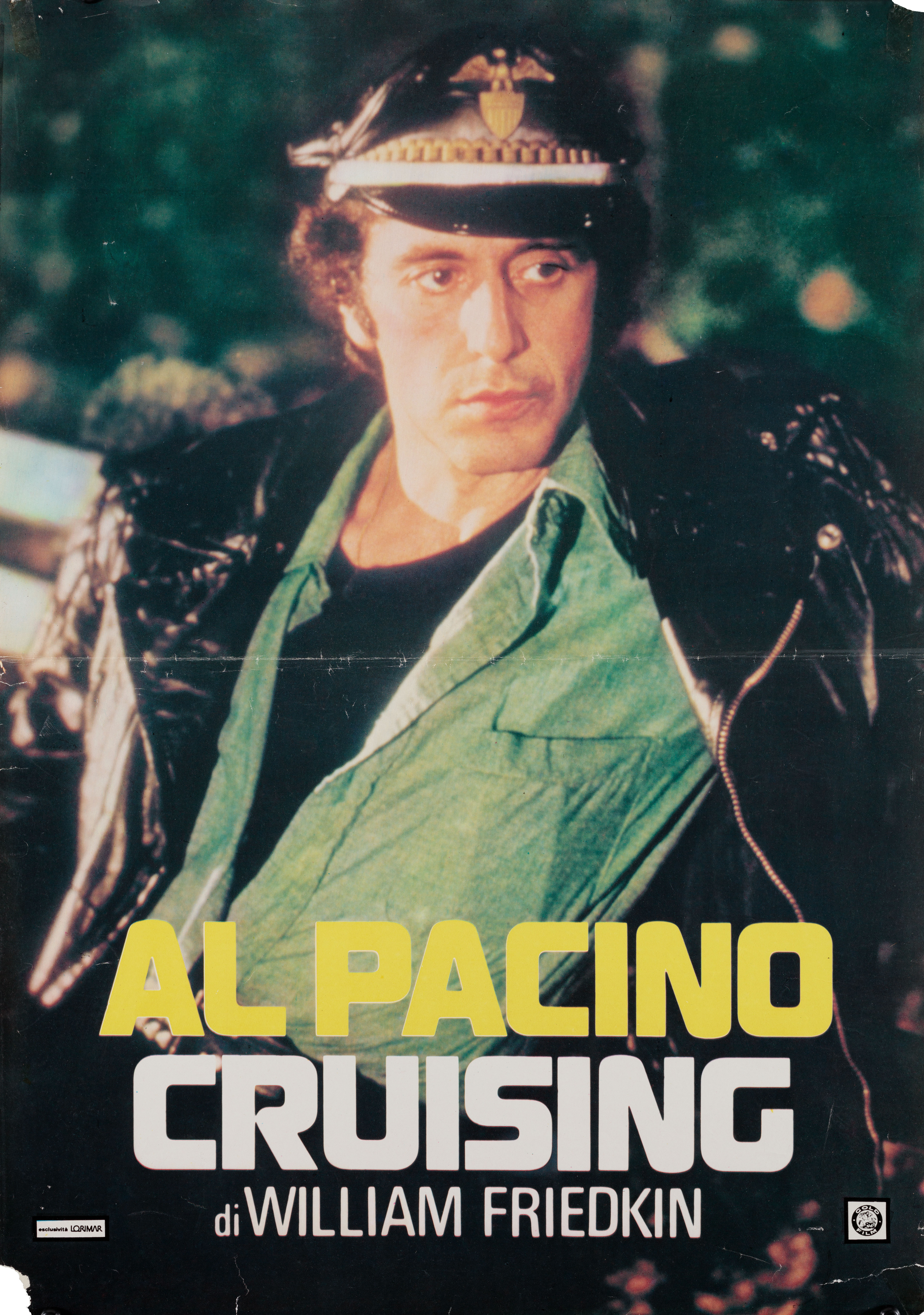 Разыскивающий (Cruising, 1980), режиссёр Уильям Фридкин, итальянский постер к фильму, 1980 год (4)