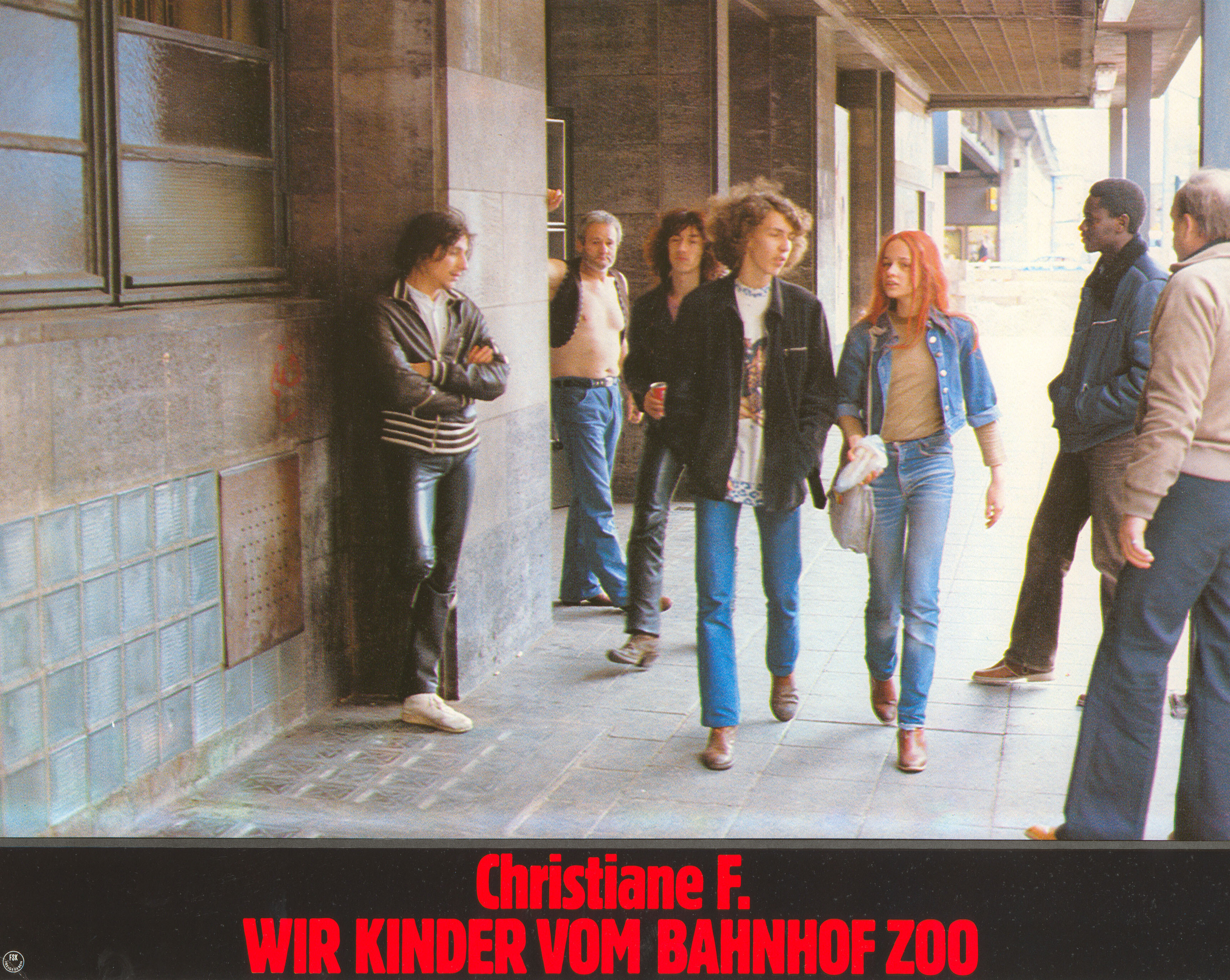 Я Кристина (Christiane F., 1981), режиссёр Ули Эдель, немецкий (ФРГ) постер к фильму, 1981 год