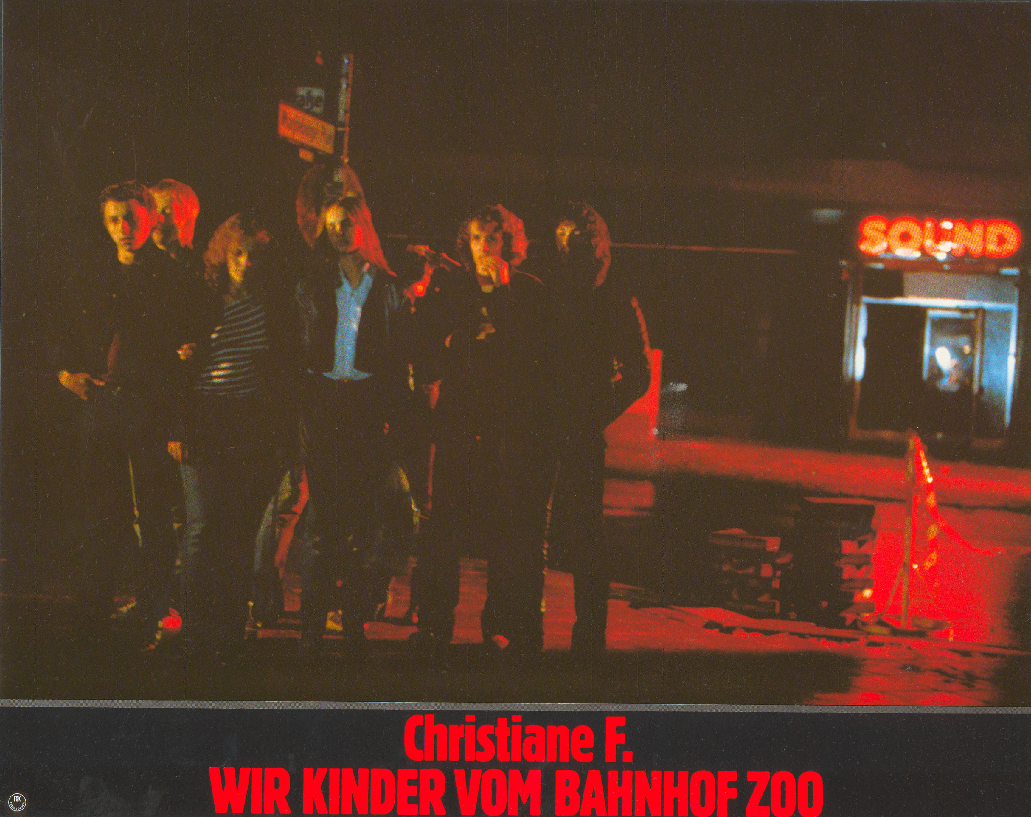 Я Кристина (Christiane F., 1981), режиссёр Ули Эдель, немецкий (ФРГ) постер к фильму, 1981 год (4)