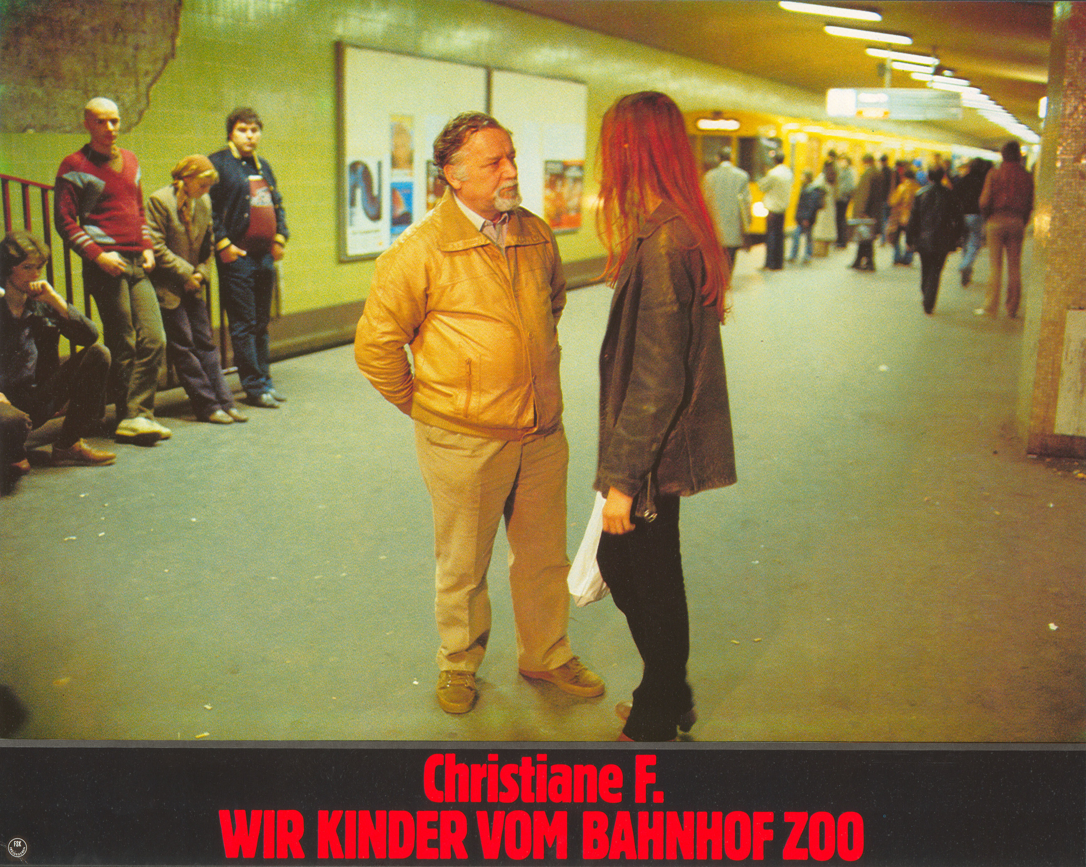 Я Кристина (Christiane F., 1981), режиссёр Ули Эдель, немецкий (ФРГ) постер к фильму, 1981 год (1)