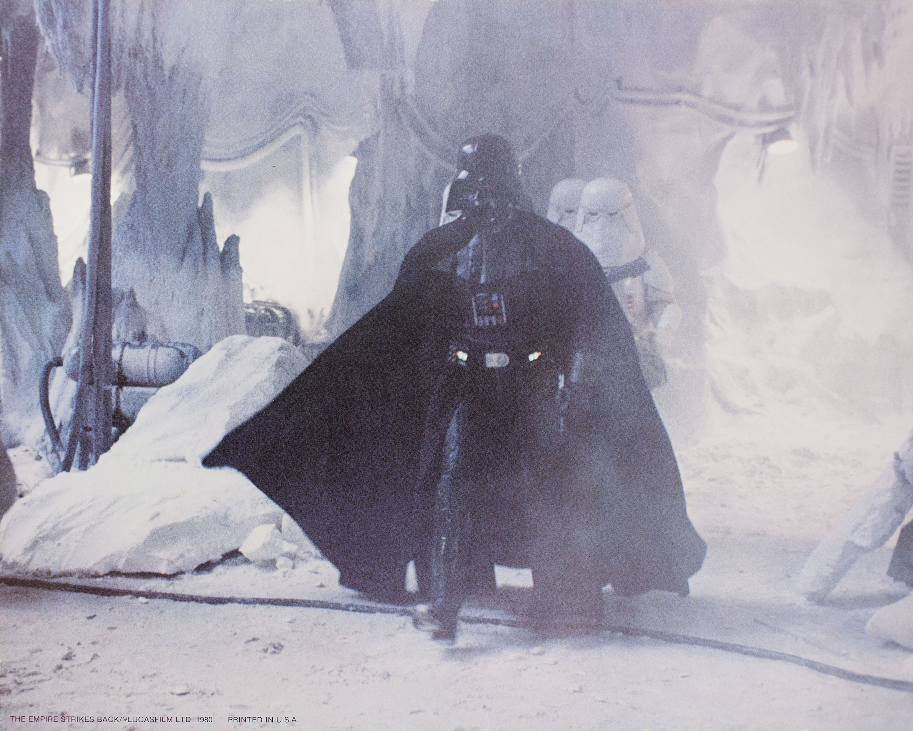 Звёздные войны: Эпизод 5 – Империя наносит ответный удар (The Empire Strikes Back, 1980), режиссёр Ирвин Кершнер, американский постер к фильму, 1980 год (8)