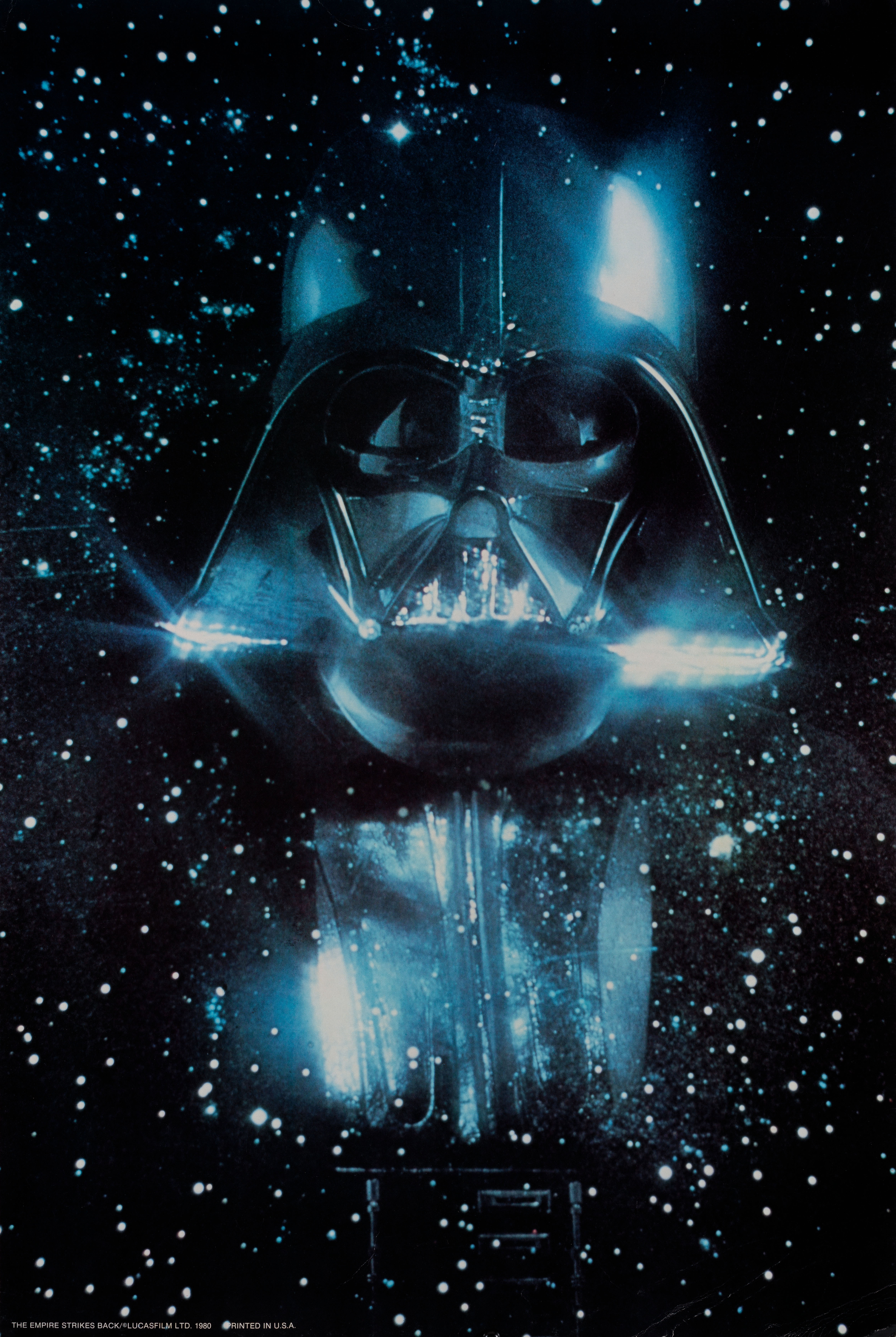 Звёздные войны: Эпизод 5 – Империя наносит ответный удар (The Empire Strikes Back, 1980), режиссёр Ирвин Кершнер, американский постер к фильму, 1980 год (1)