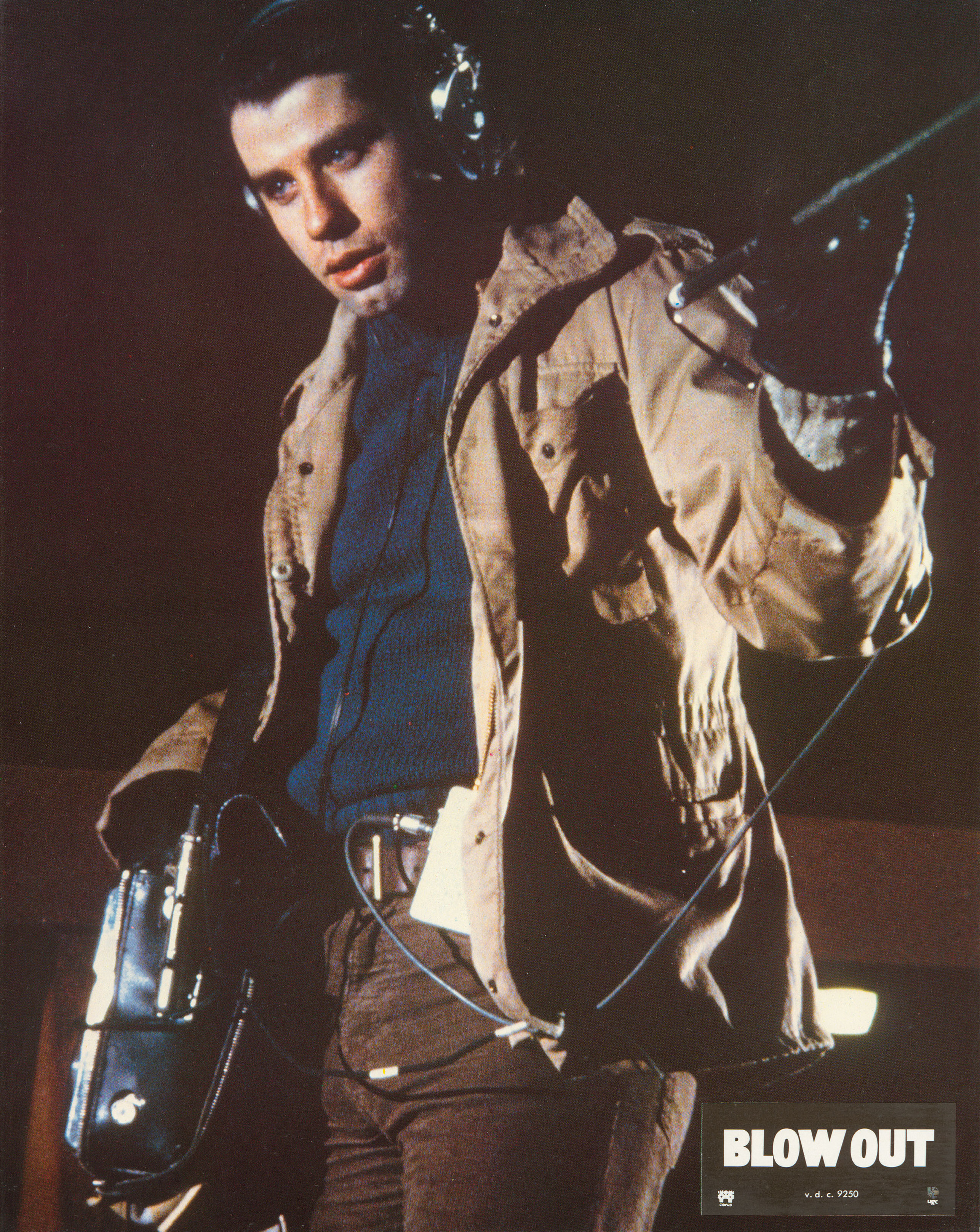 Прокол (Blow Out, 1981), режиссёр Брайан Де Пальма, французский постер к фильму, 1981 год