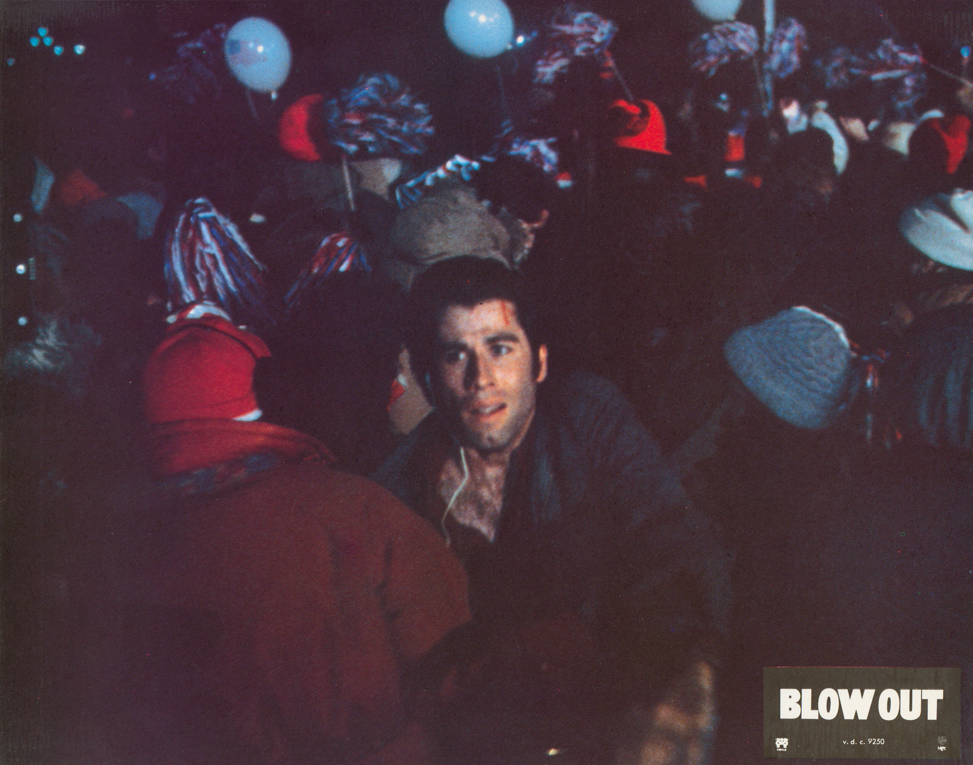 Прокол (Blow Out, 1981), режиссёр Брайан Де Пальма, французский постер к фильму, 1981 год (9)