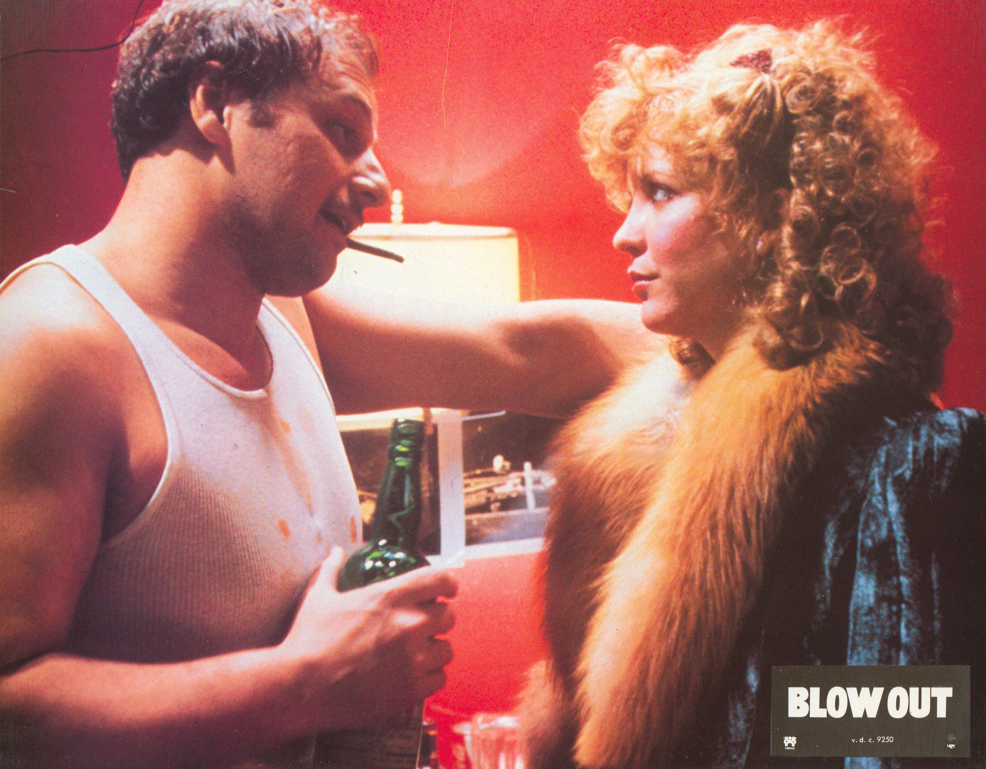 Прокол (Blow Out, 1981), режиссёр Брайан Де Пальма, французский постер к фильму, 1981 год (7)