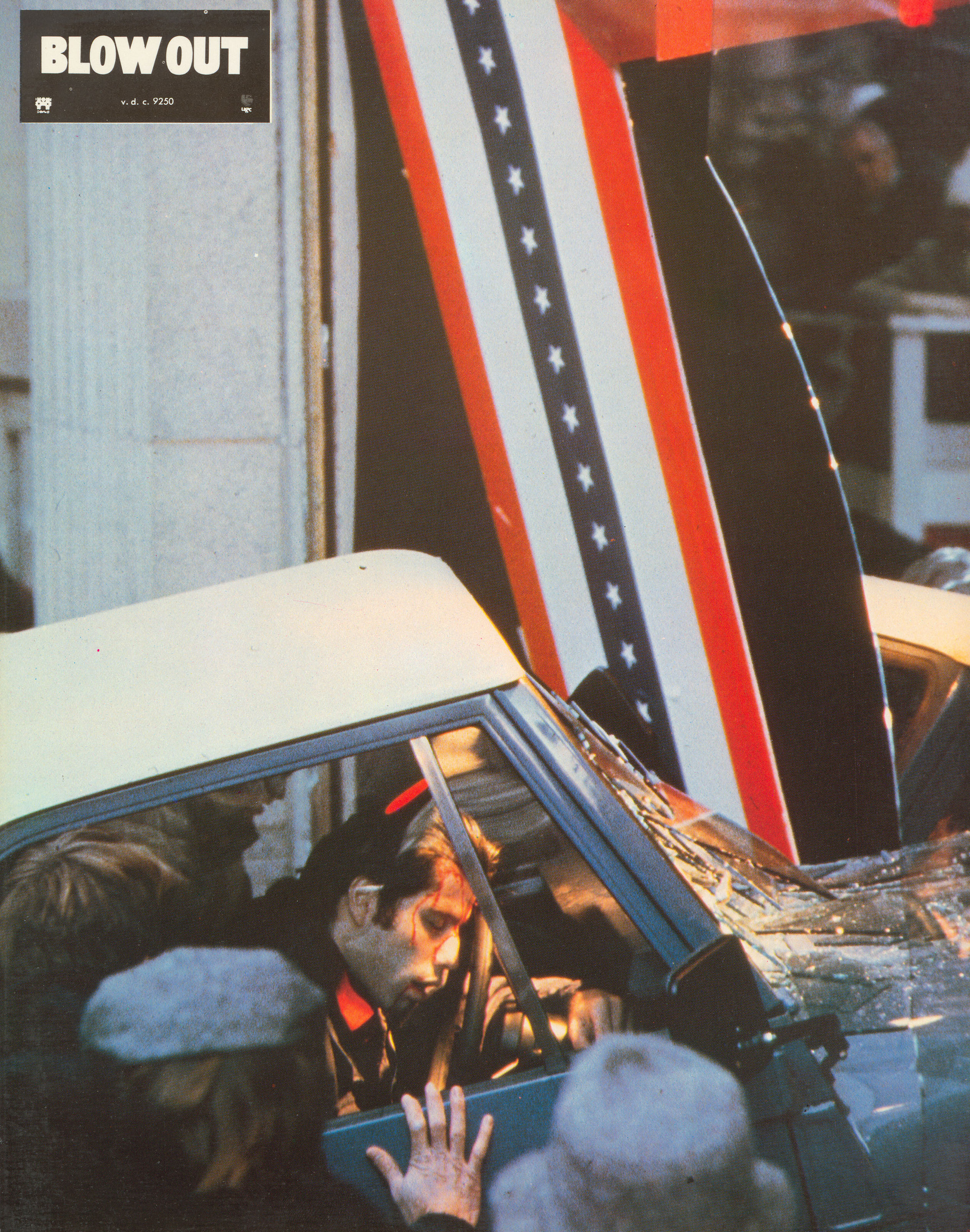 Прокол (Blow Out, 1981), режиссёр Брайан Де Пальма, французский постер к фильму, 1981 год (5)
