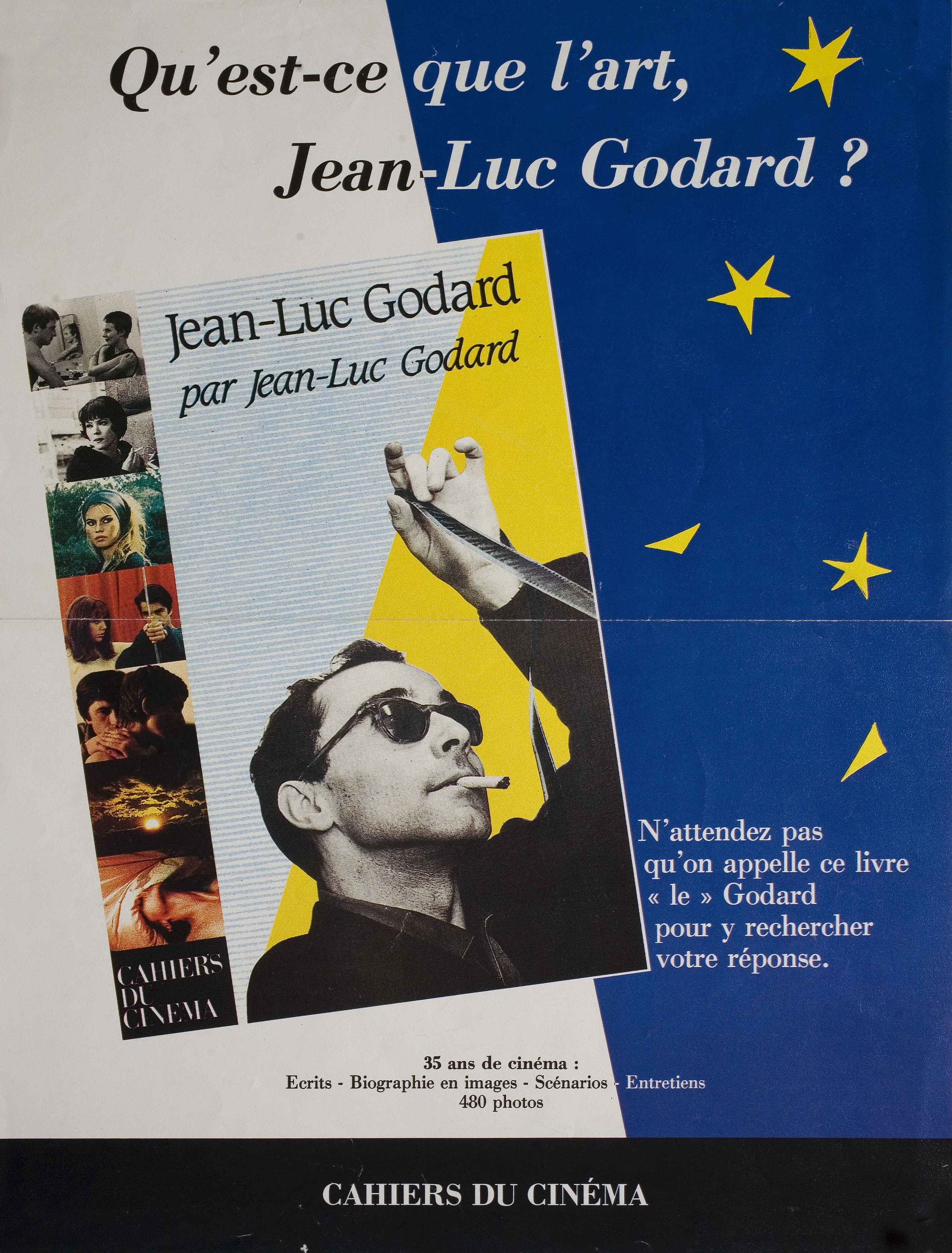Жан-Люк Годар, французский постер, 1980 год