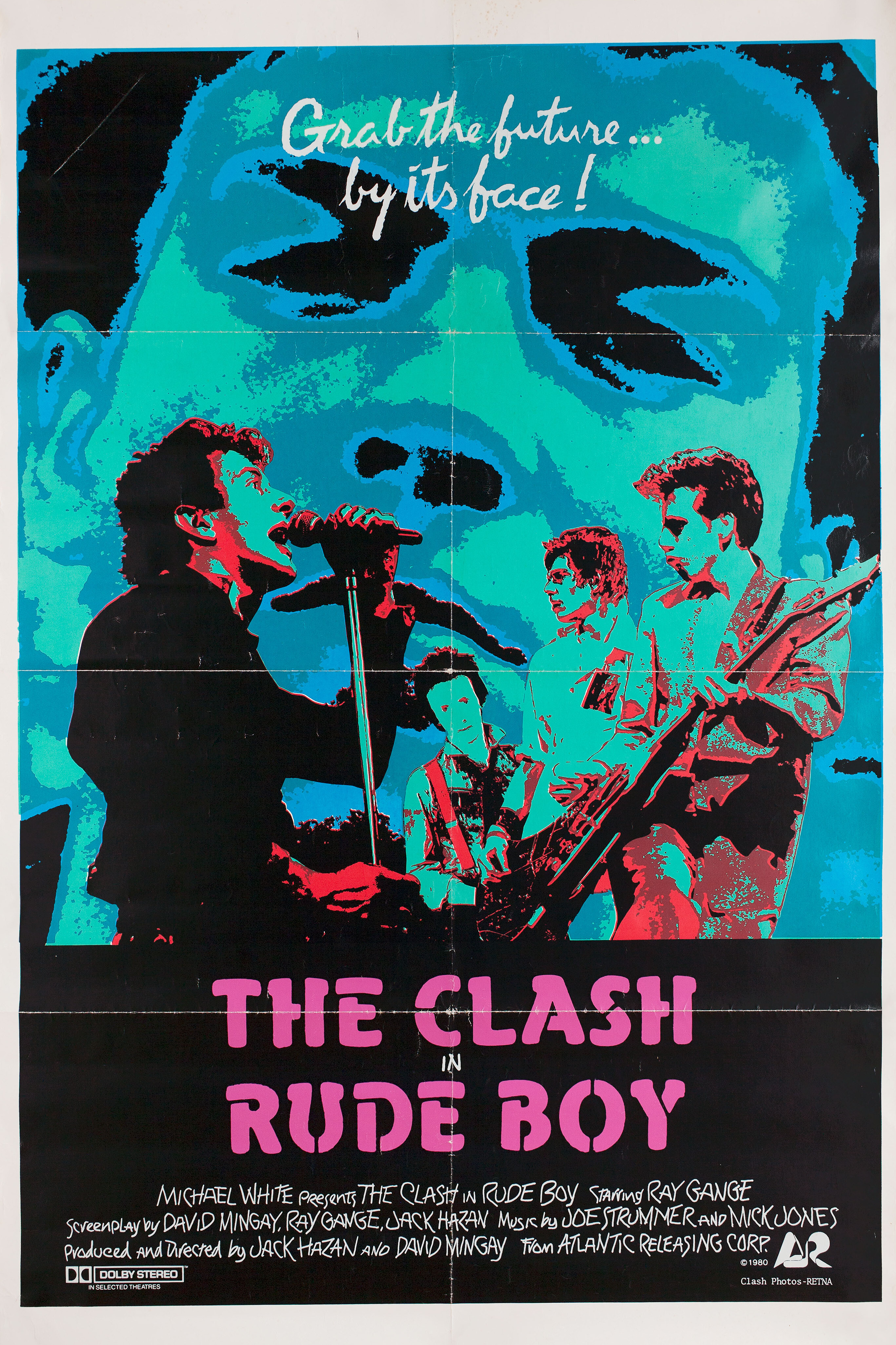 Руд Бой (Rude Boy, 1980), режиссёр Джек Хазан, американский постер к фильму, 1980 год