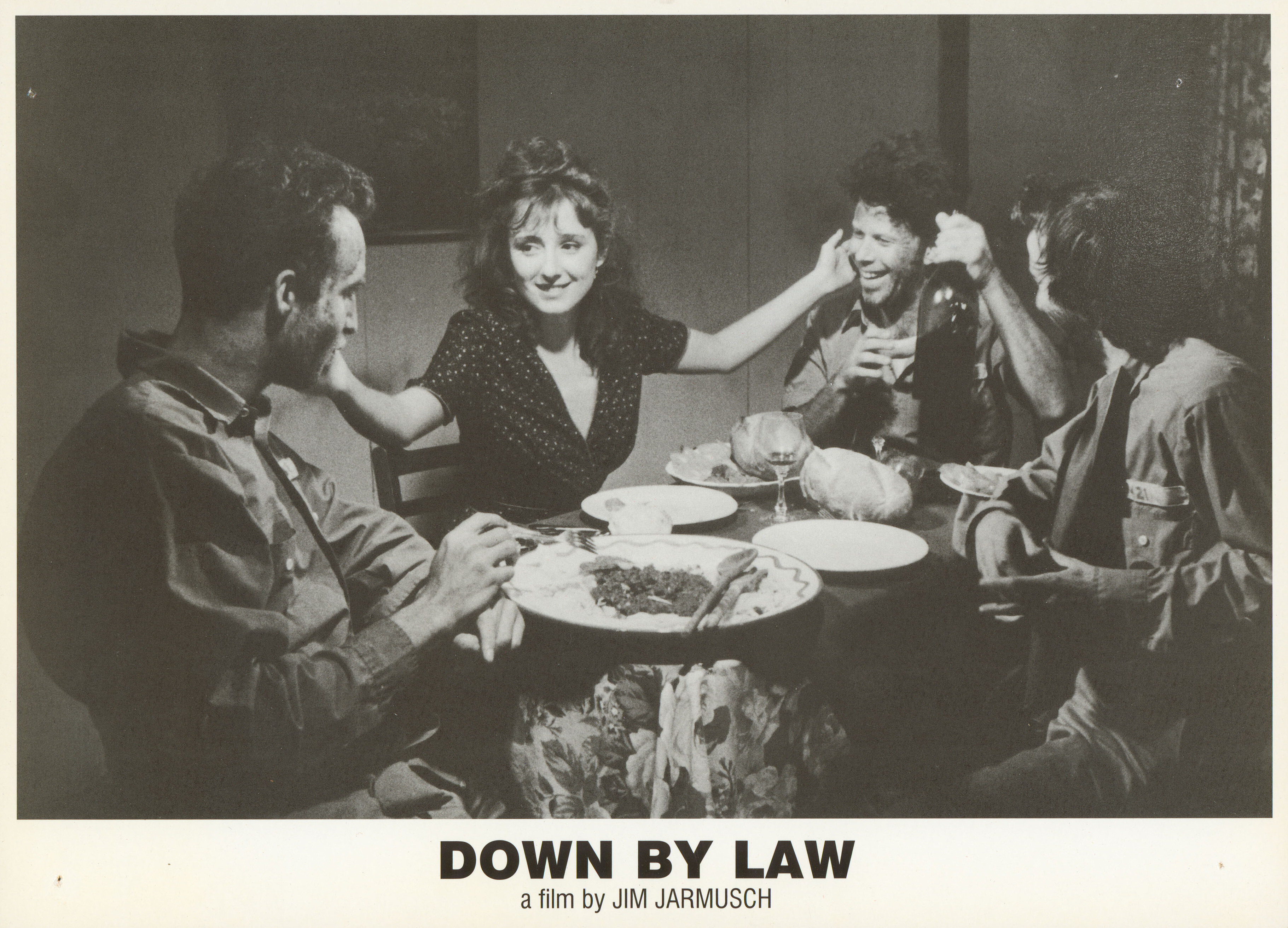 Вне закона (Down by Law, 1986), режиссёр Джим Джармуш, греческий постер к фильму, 1986 год (4)