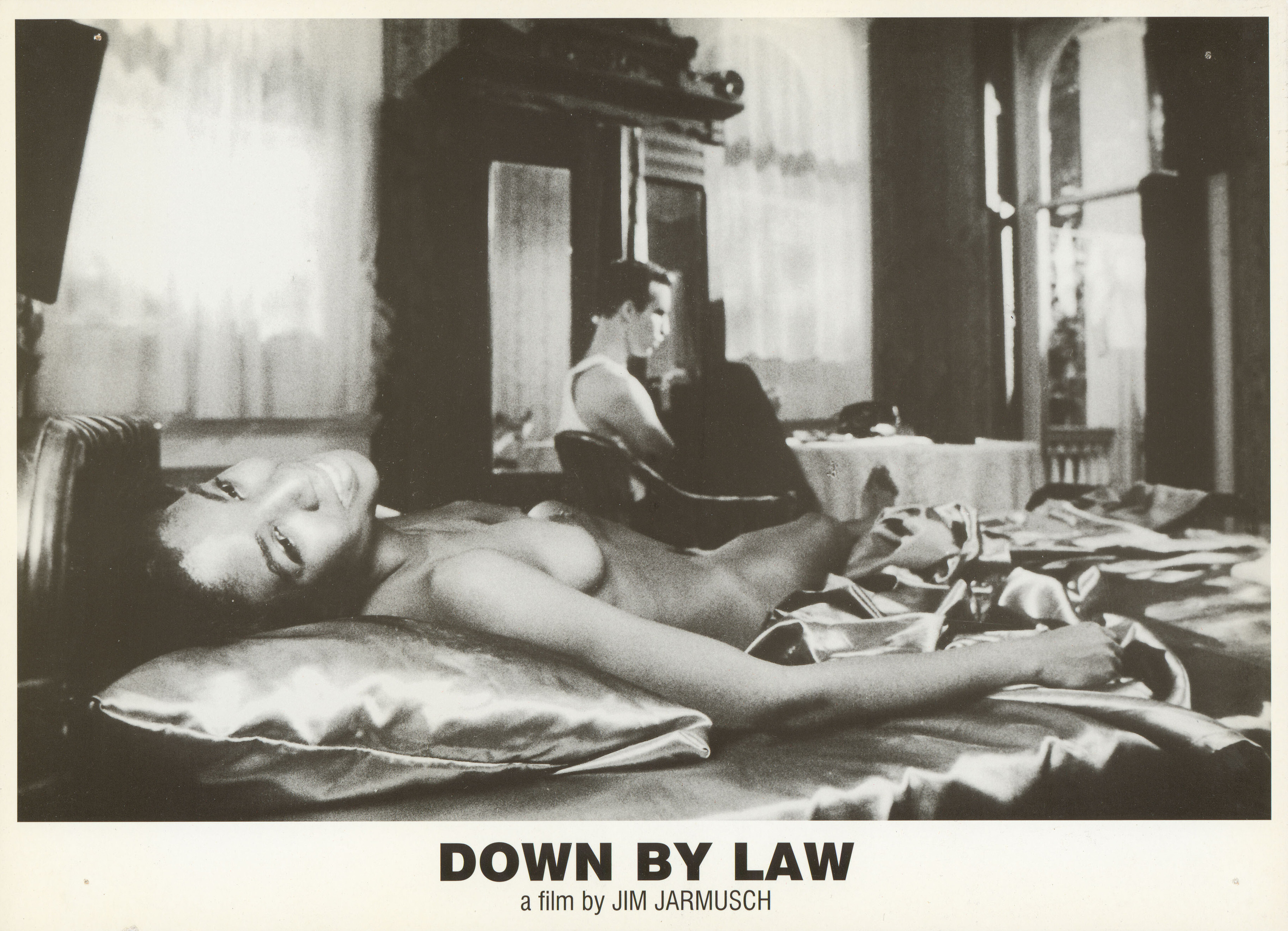 Вне закона (Down by Law, 1986), режиссёр Джим Джармуш, греческий постер к фильму, 1986 год (3)
