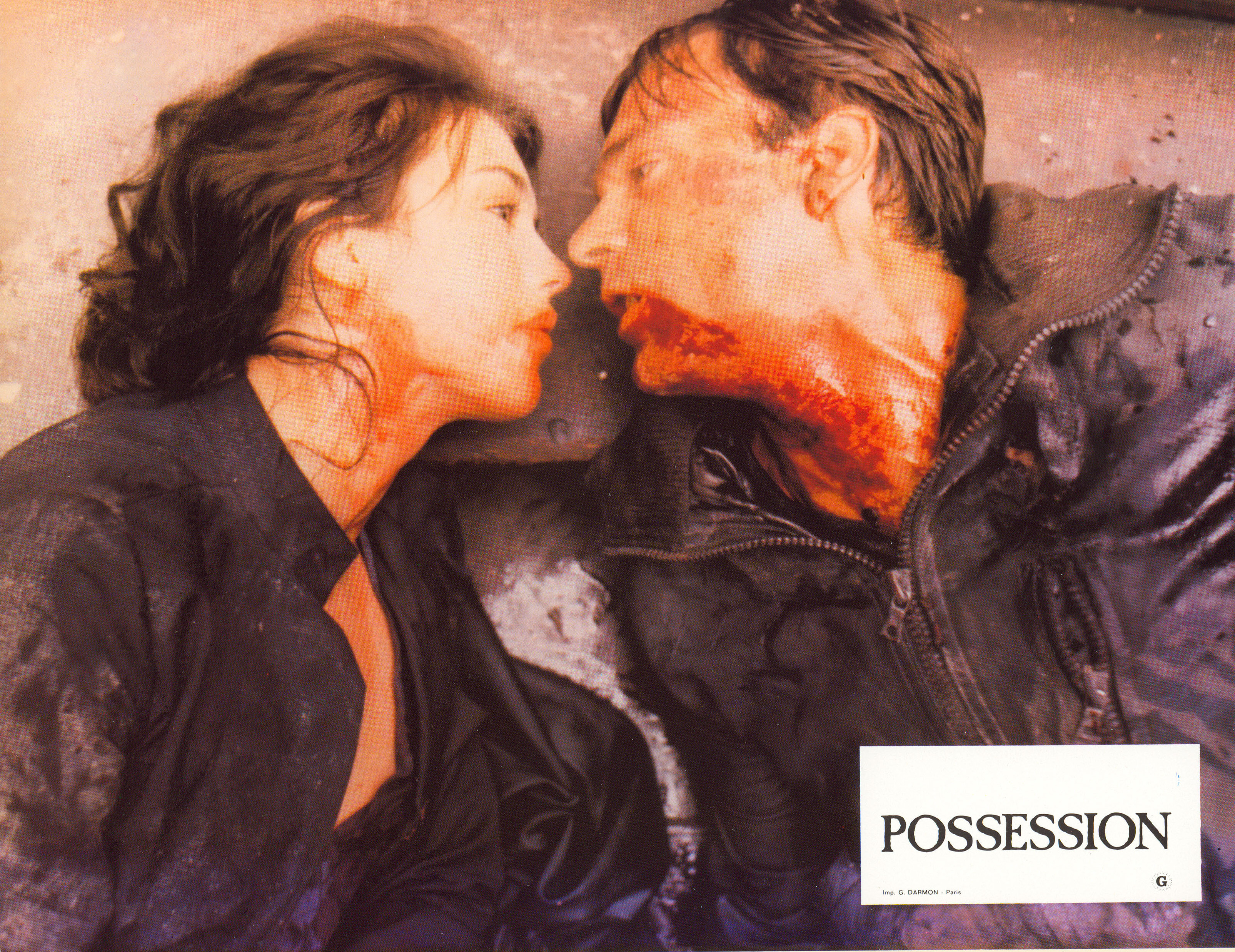 Одержимая (Possession, 1981), режиссёр Анджей Жулавский, французский постер к фильму, 1981 год (5)