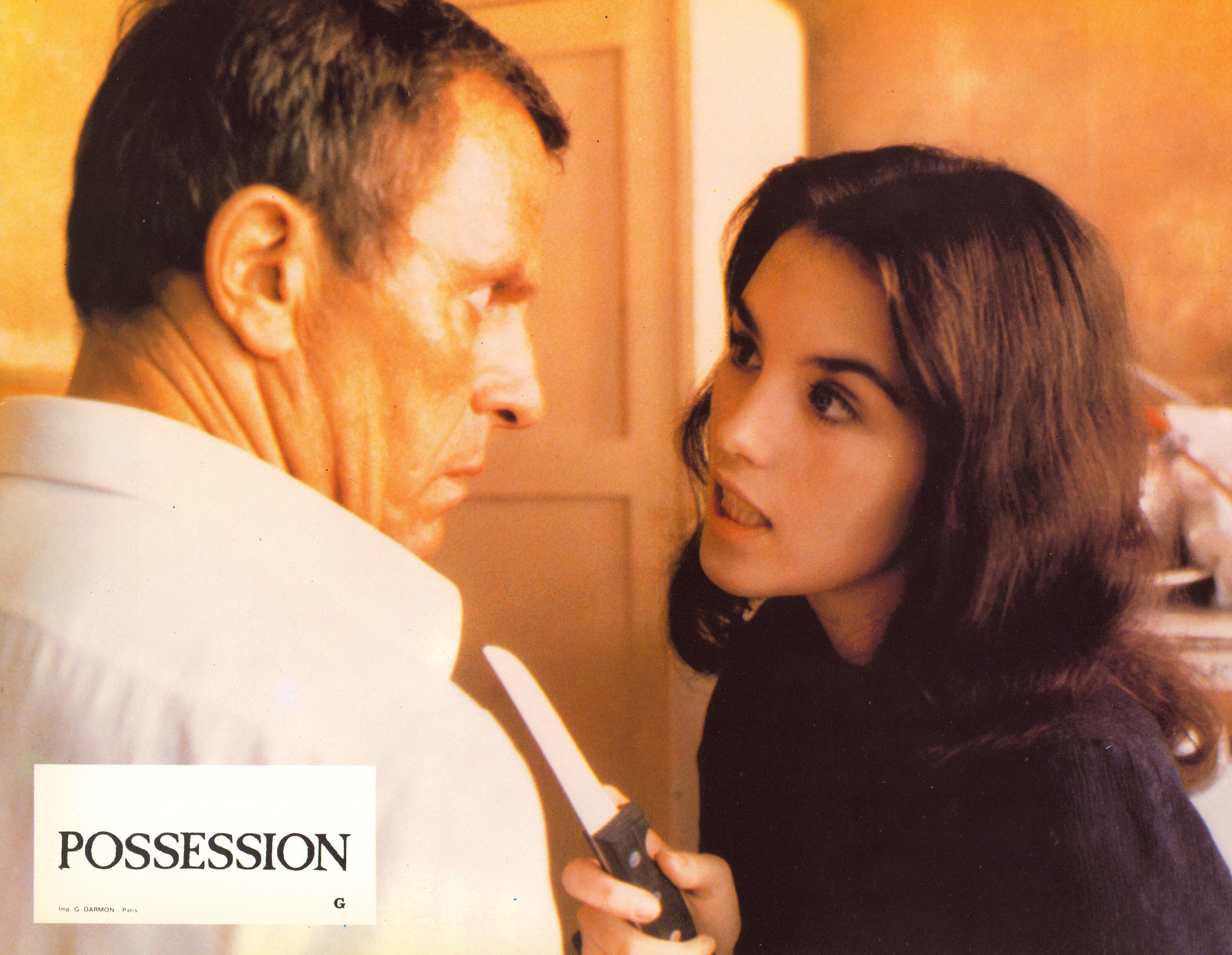 Одержимая (Possession, 1981), режиссёр Анджей Жулавский, французский постер к фильму, 1981 год (4)