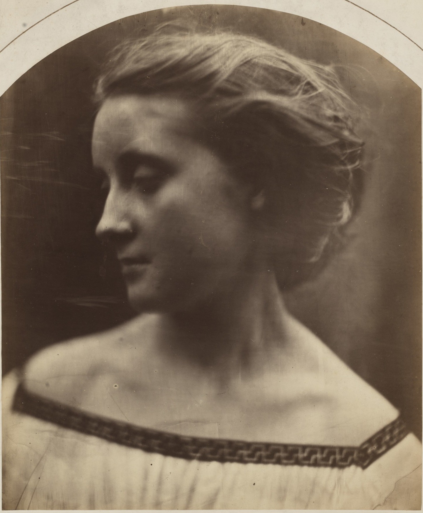 Женский портрет, 1867. Автор Джулия Маргарет Камерон