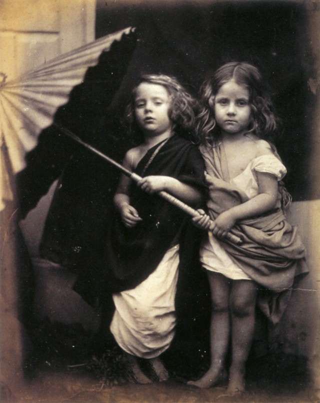 Пол и Вирджиния, 1864. Автор Джулия Маргарет Камерон