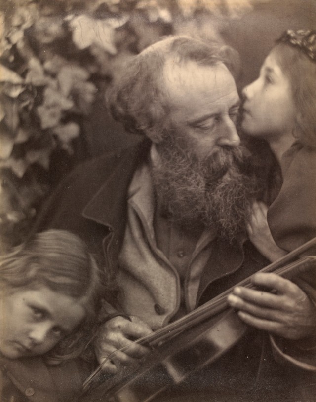 «Шепот музы», 1865. Автор Джулия Маргарет Камерон