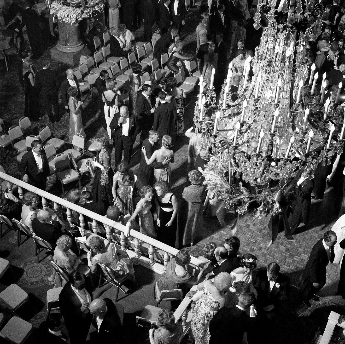 Бал, Сан-Франциско, 1940–1950-е годы, фотограф Фред Лайон (15)