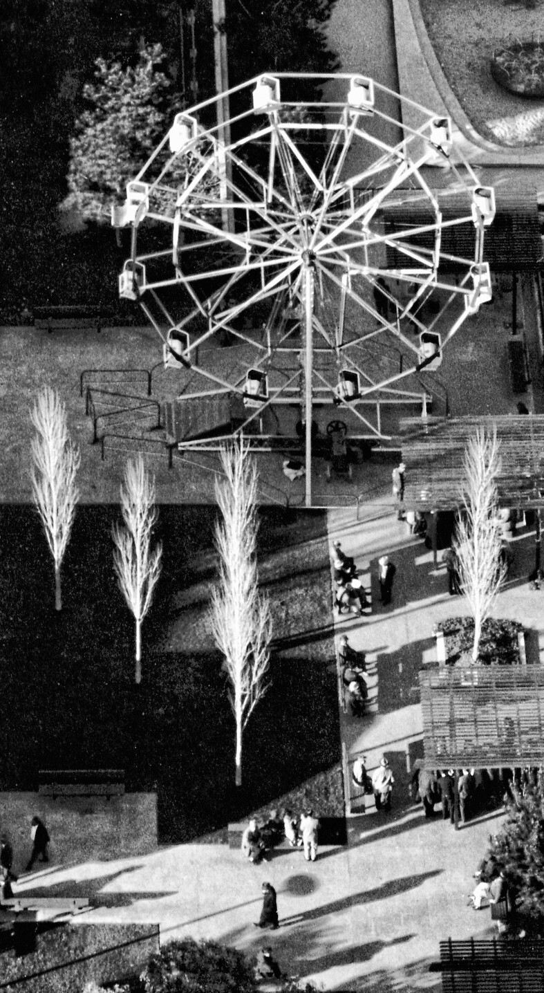 Карнавал на Портсмутской площади, Сан-Франциско, 1940–1950-е годы, фотограф Фред Лайон