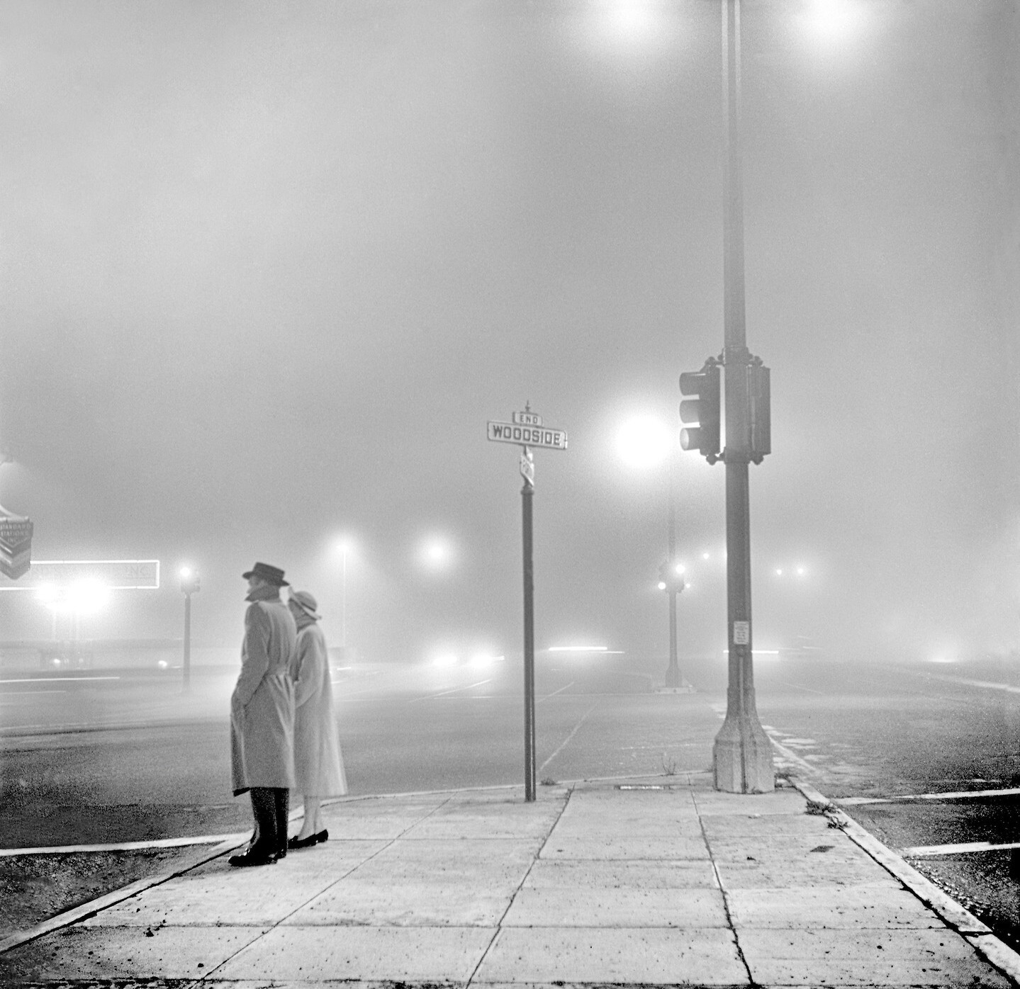Улицы Сан-Франциско, 1940–1950-е годы, фотограф Фред Лайон (24)
