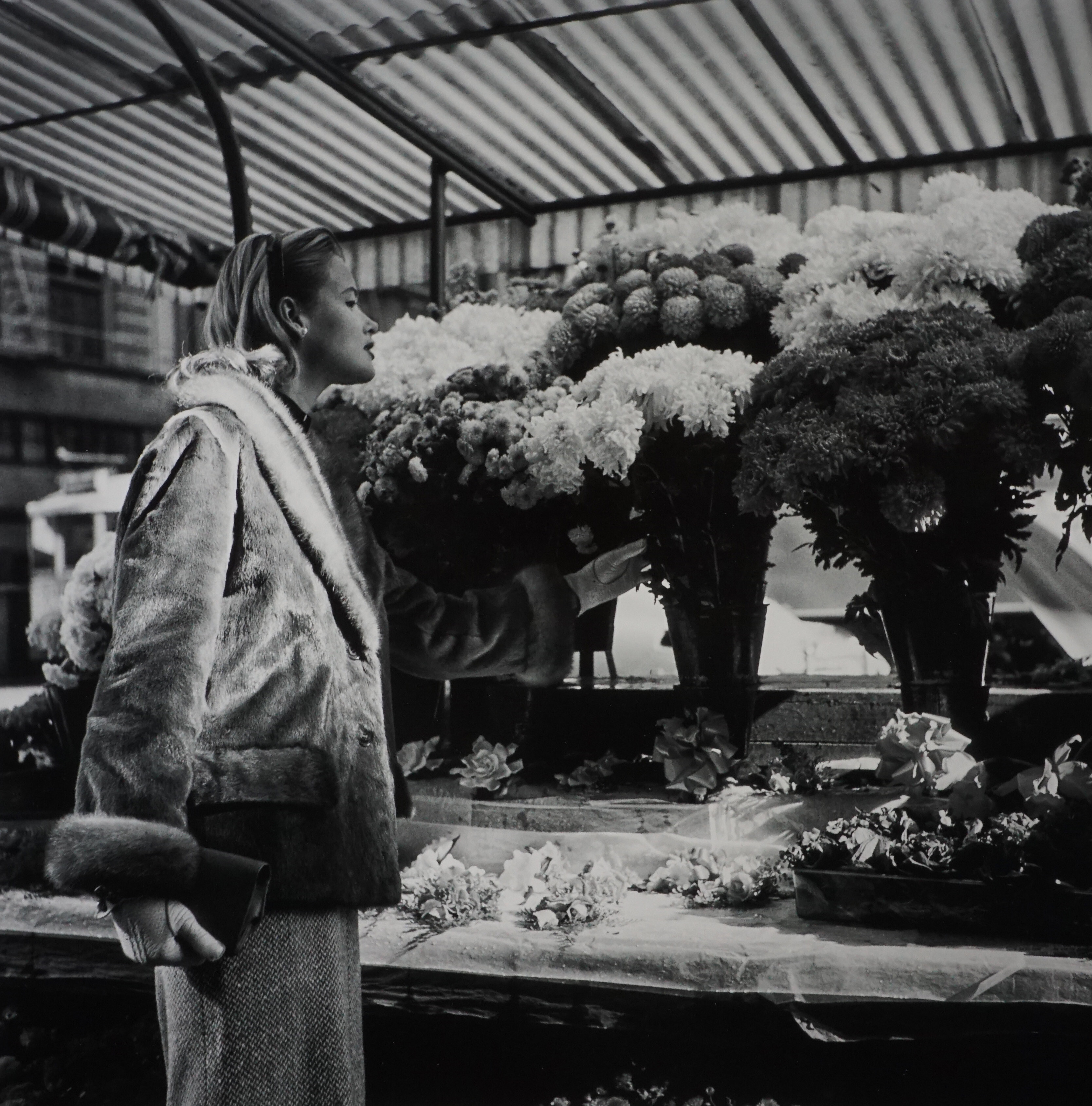 Цветочный магазин, Юнион-сквер, 1956, фотограф Фред Лайон