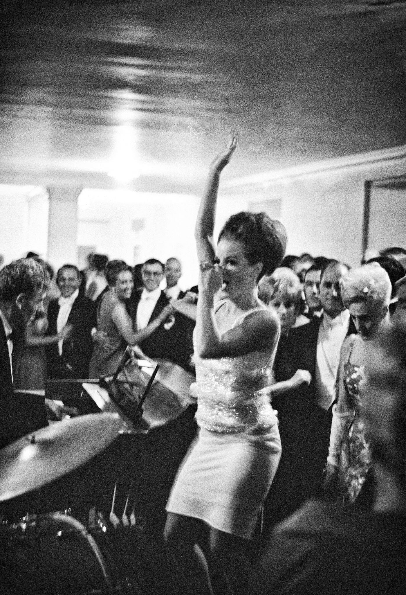 Танцы, Сан-Франциско, Калифорния, 1950-е годы, фотограф Фред Лайон
