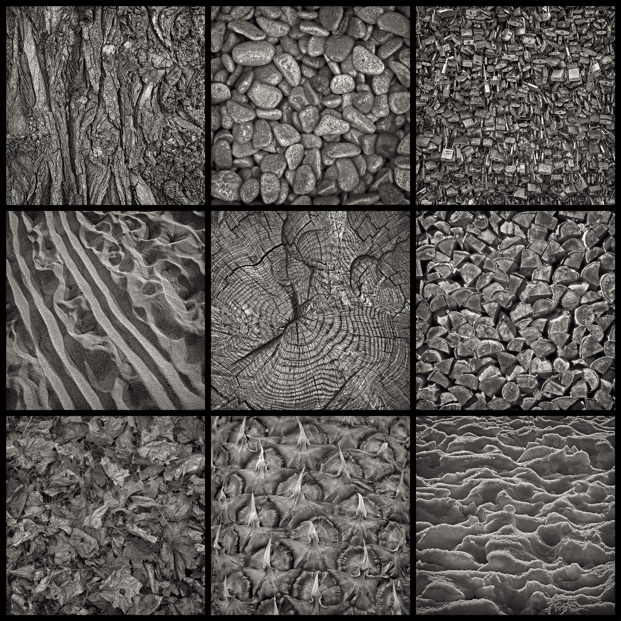 Текстуры   
(Серия "Нечёрные квадраты")