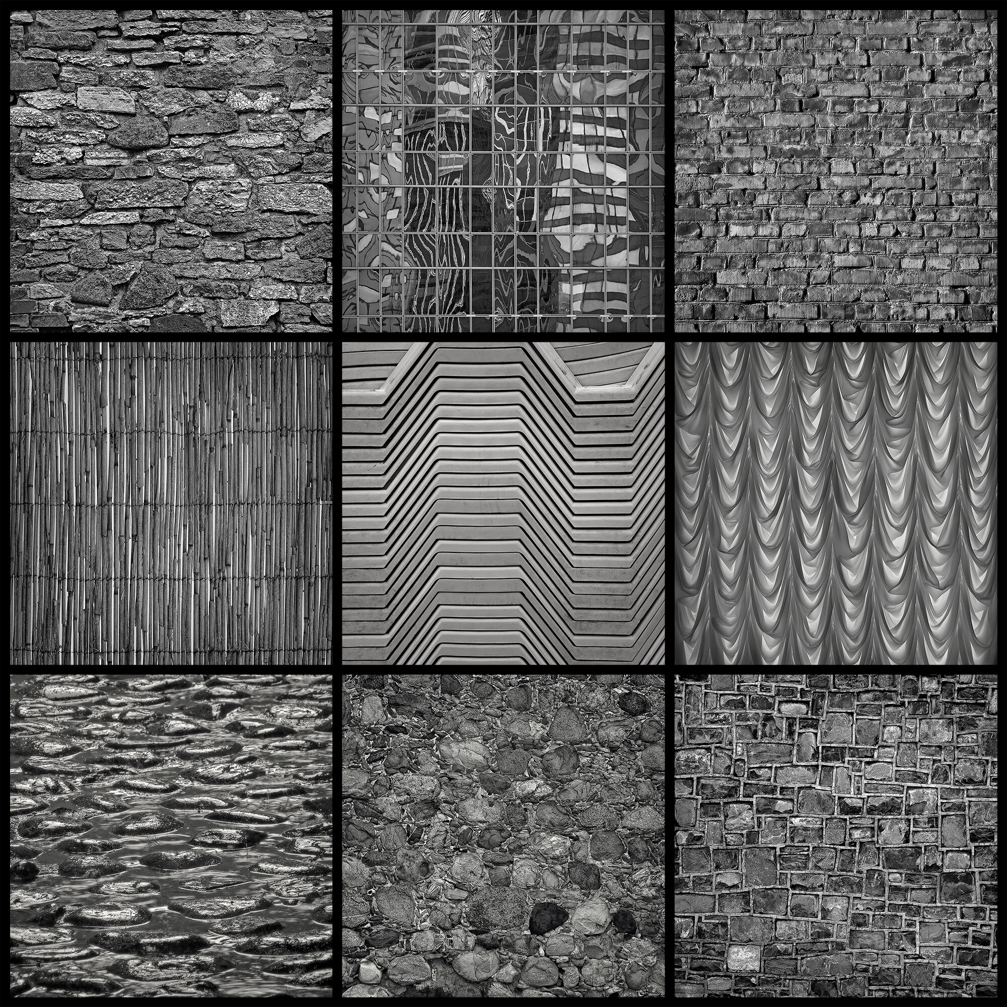 Текстуры   
(Серия "Нечёрные квадраты")