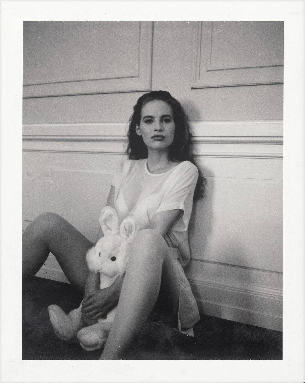 Шарон Б., Люцерн, 1989 год, серия «Polaworld», полароид, фотограф Бруно Бизанг (2)