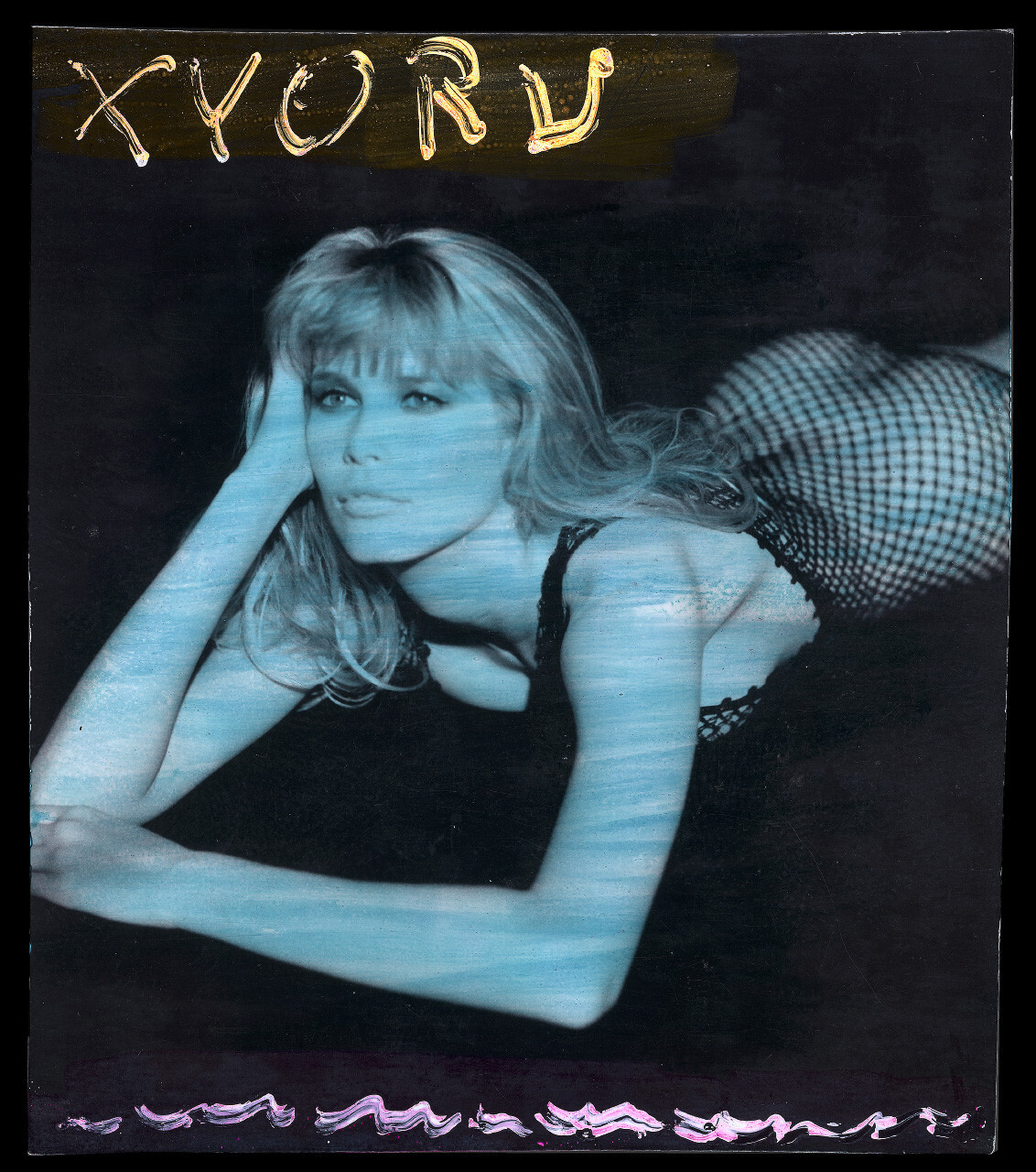 Клаудия Шиффер, Париж, 1997 год, серия «Polaworld», полароид, фотограф Бруно Бизанг (7)