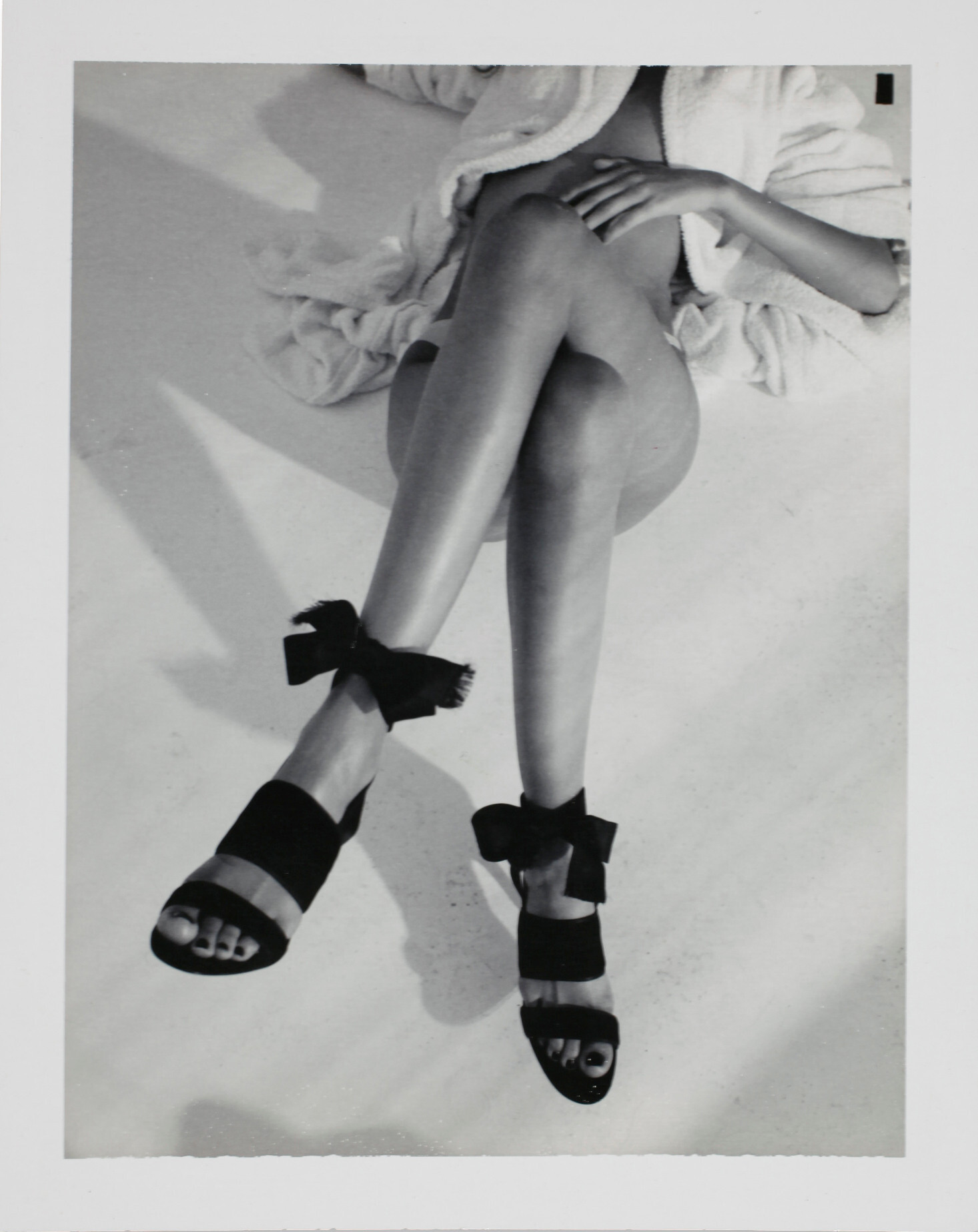Кэт для Ysl, Париж, 2001 год, серия «Polaworld», полароид, фотограф Бруно Бизанг (7)