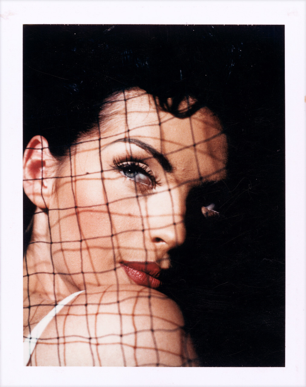 Алла для Palmers, Вена, 1992 год, серия «Polaworld», полароид, фотограф Бруно Бизанг