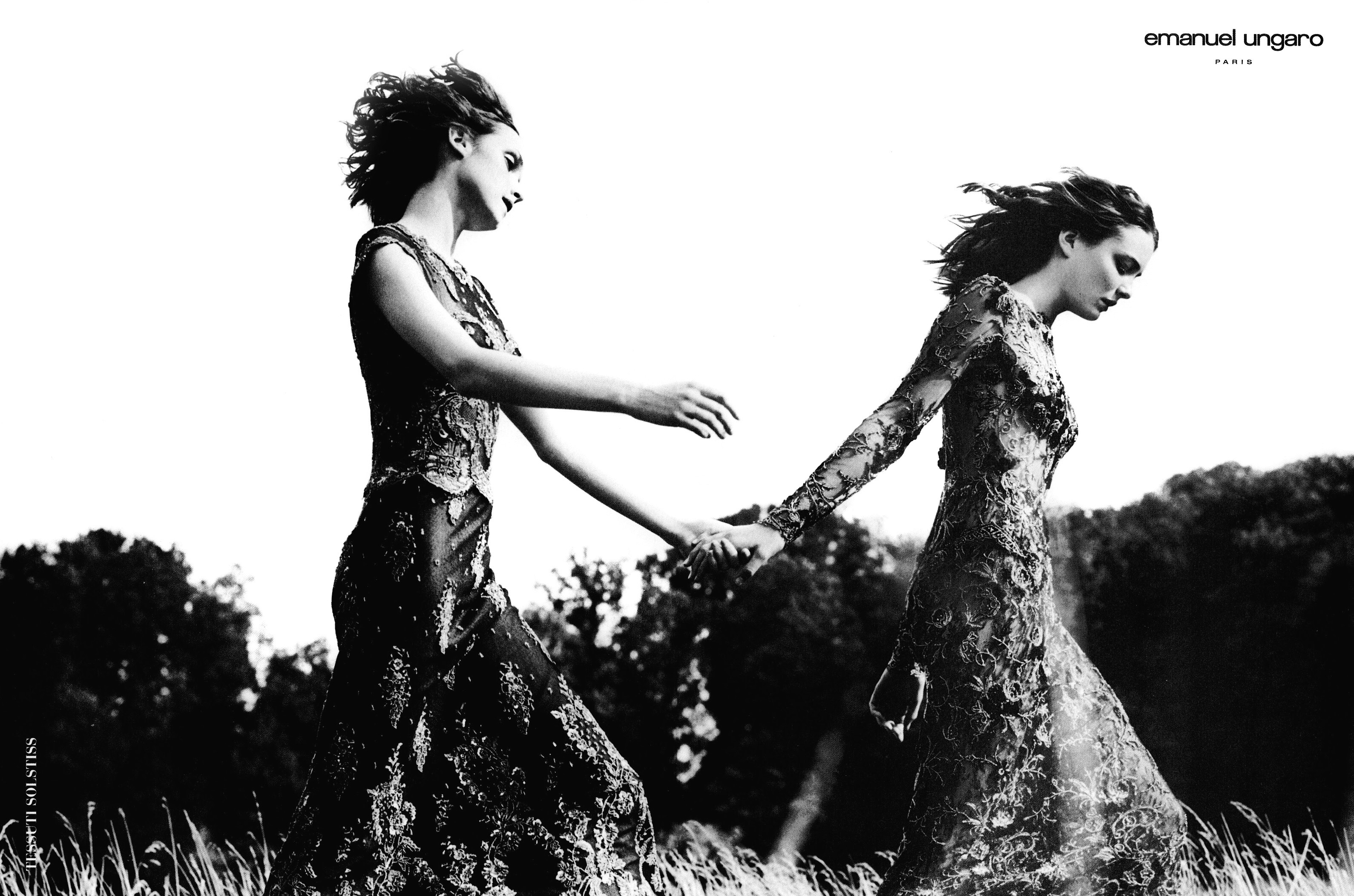 Кампейн Emanuel Ungaro Couture 1998, Vogue Italia, Лида Егорова — Модная фотография 90-х: от гламура к реализму / Камералабс